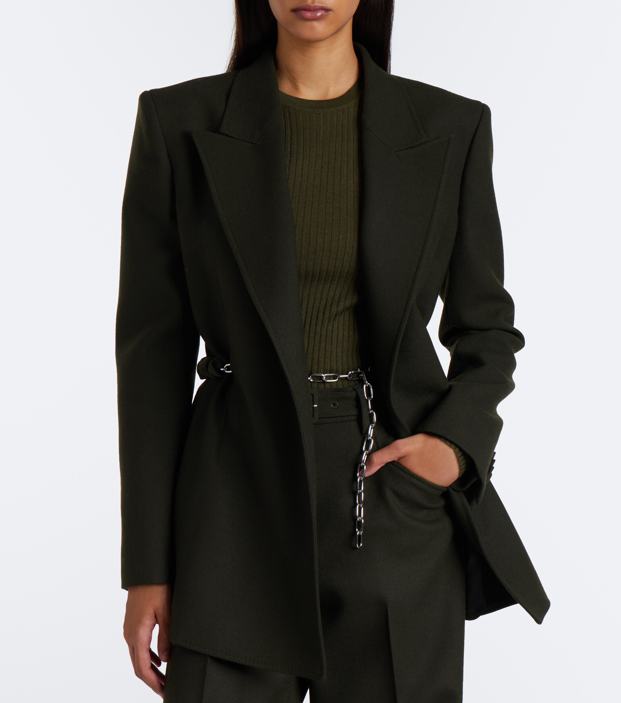 Gabriela Hearst Gabriela Hearst Browning ribbed-knit cashmere and silk sweater