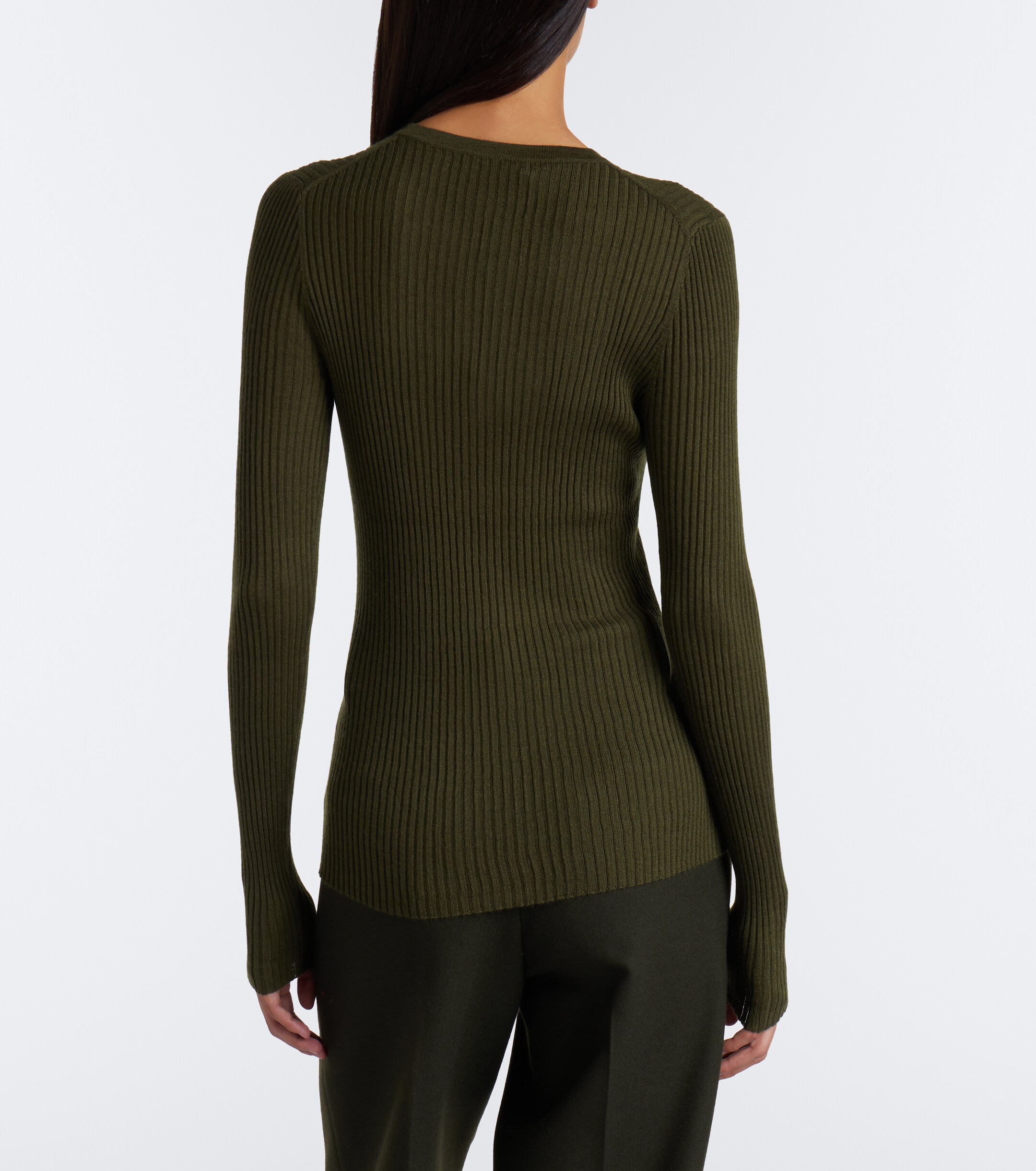 Gabriela Hearst Gabriela Hearst Browning ribbed-knit cashmere and silk sweater