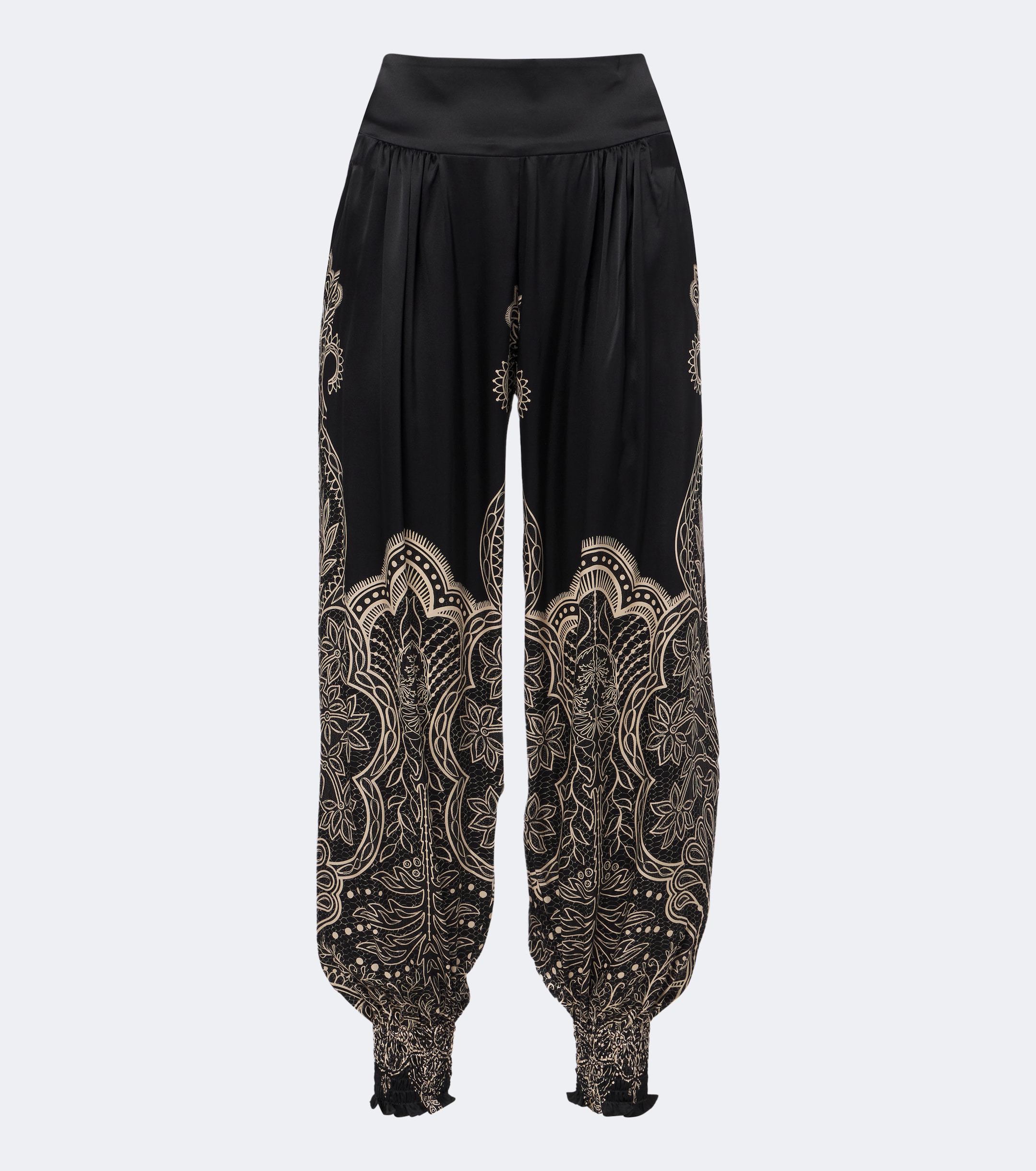 Johanna Ortiz Johanna Ortiz Printed silk balloon pants