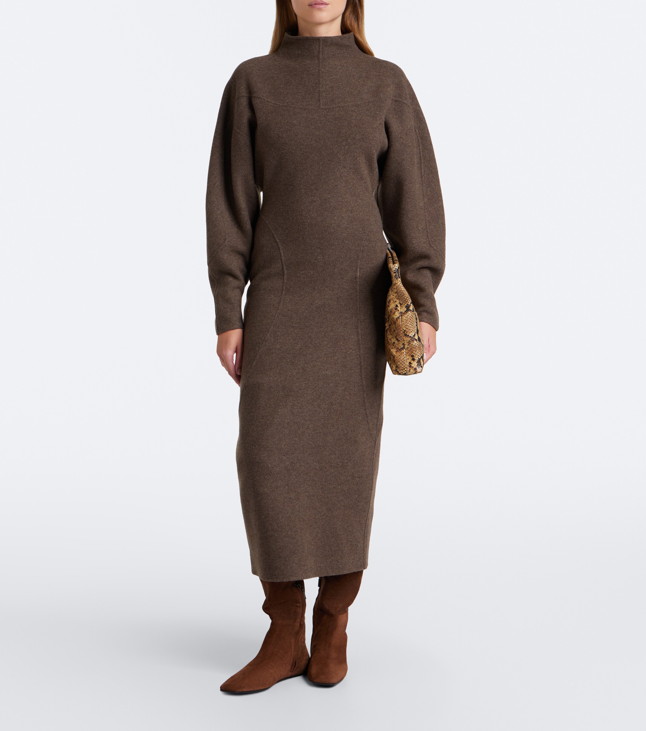 Max Mara Max Mara Wool and cashmere-blend sweater dress