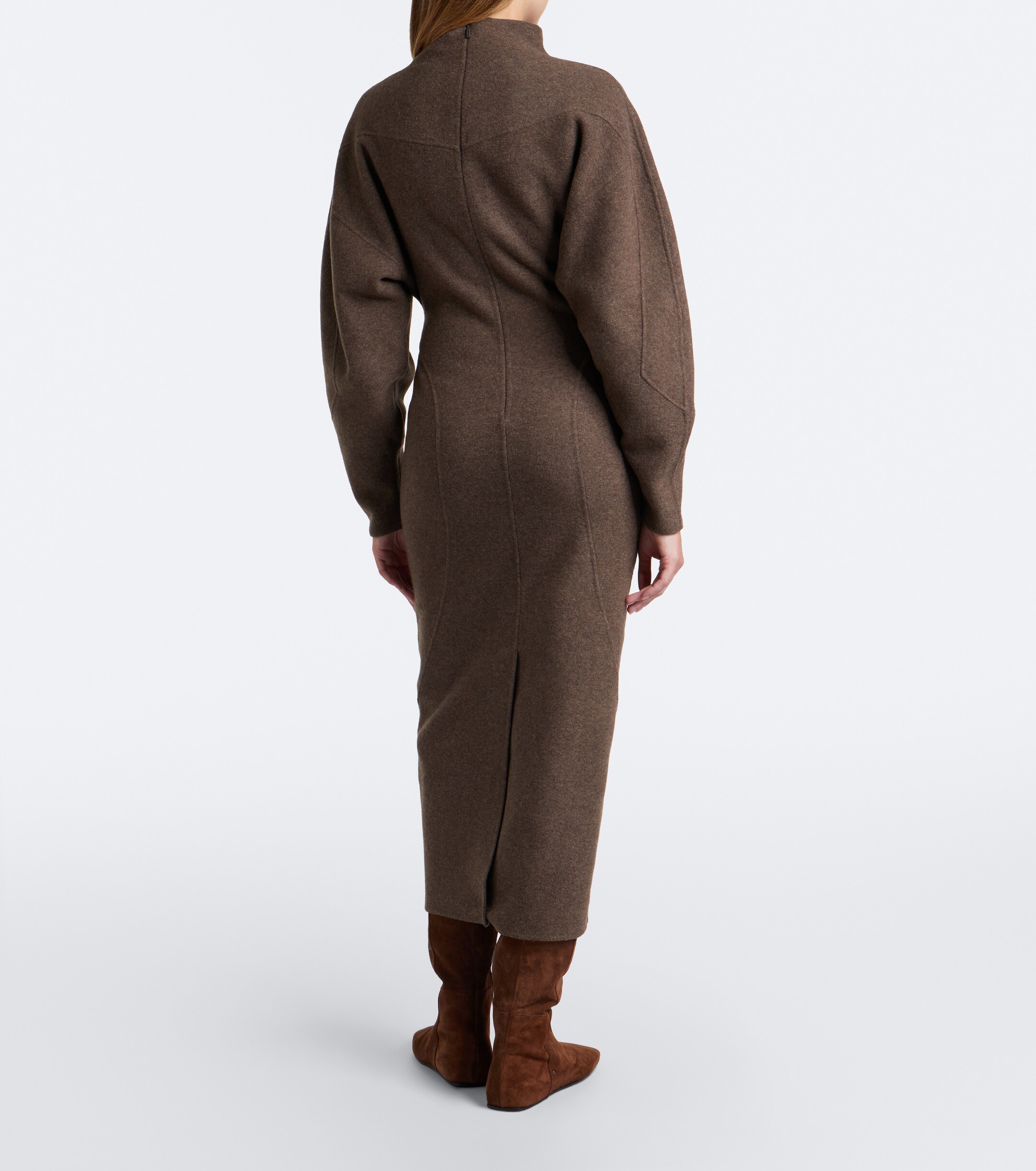 Max Mara Max Mara Wool and cashmere-blend sweater dress
