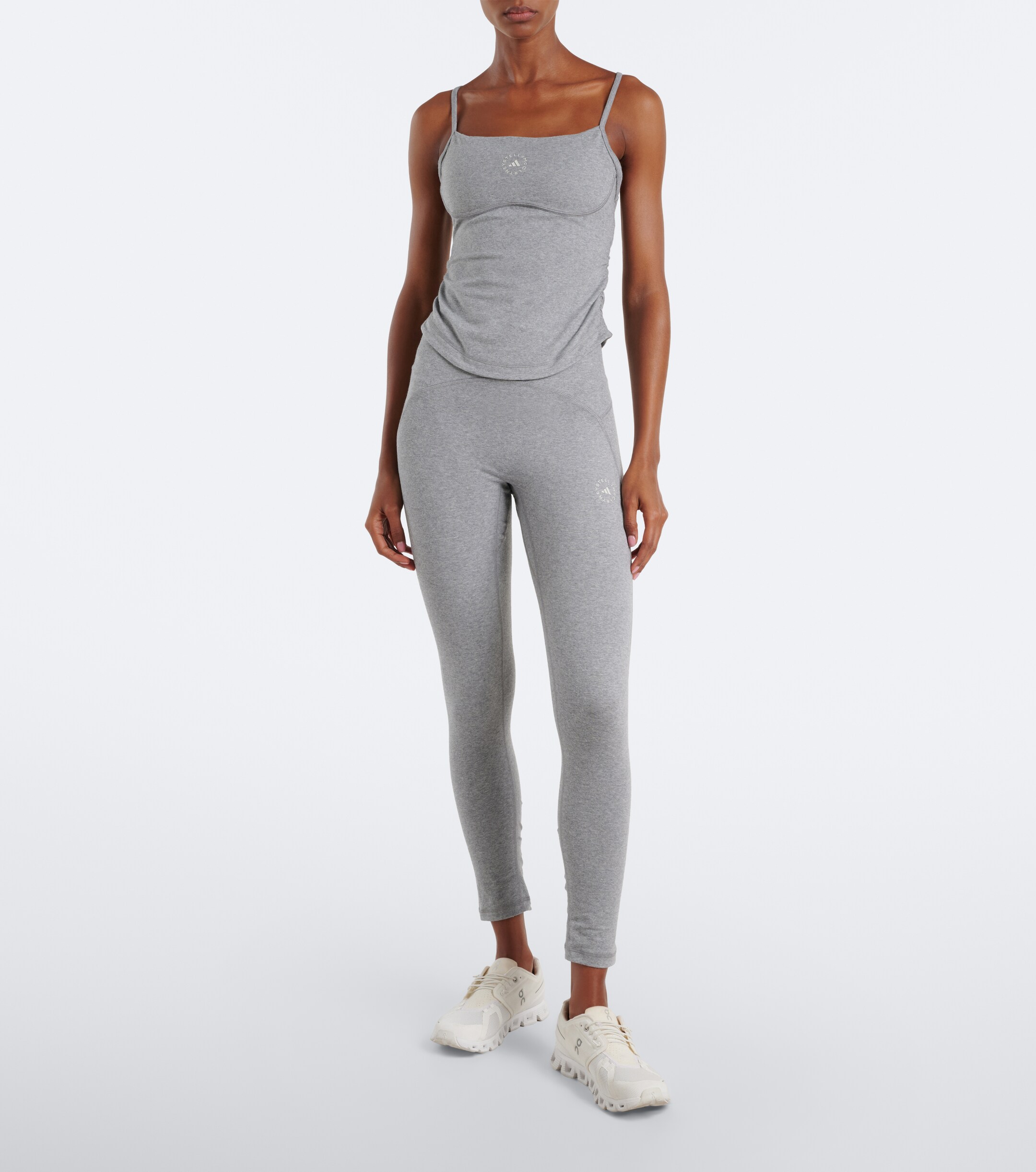 adidas by Stella McCartney Adidas by Stella McCartney Logo jersey tank top
