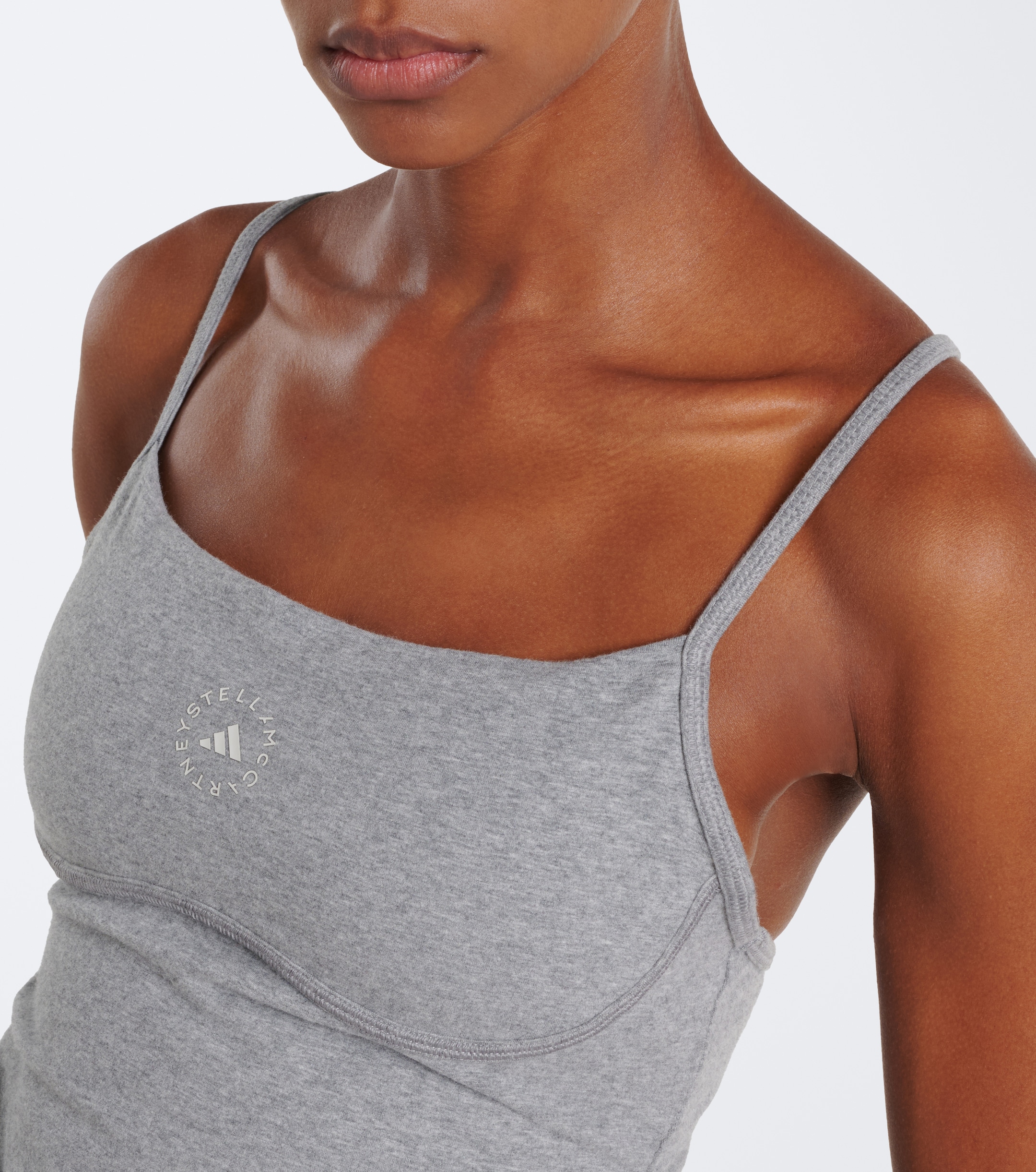 adidas by Stella McCartney Adidas by Stella McCartney Logo jersey tank top