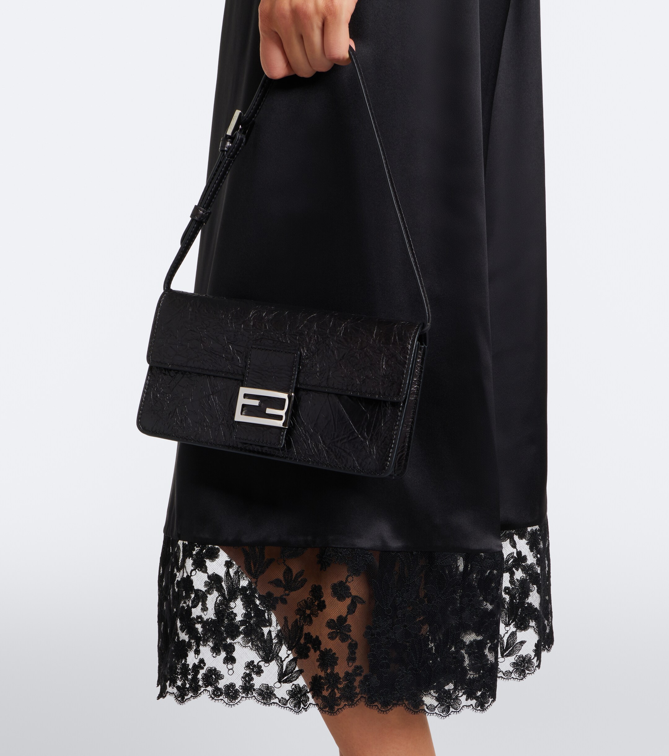 Fendi Mini leather shoulder bag