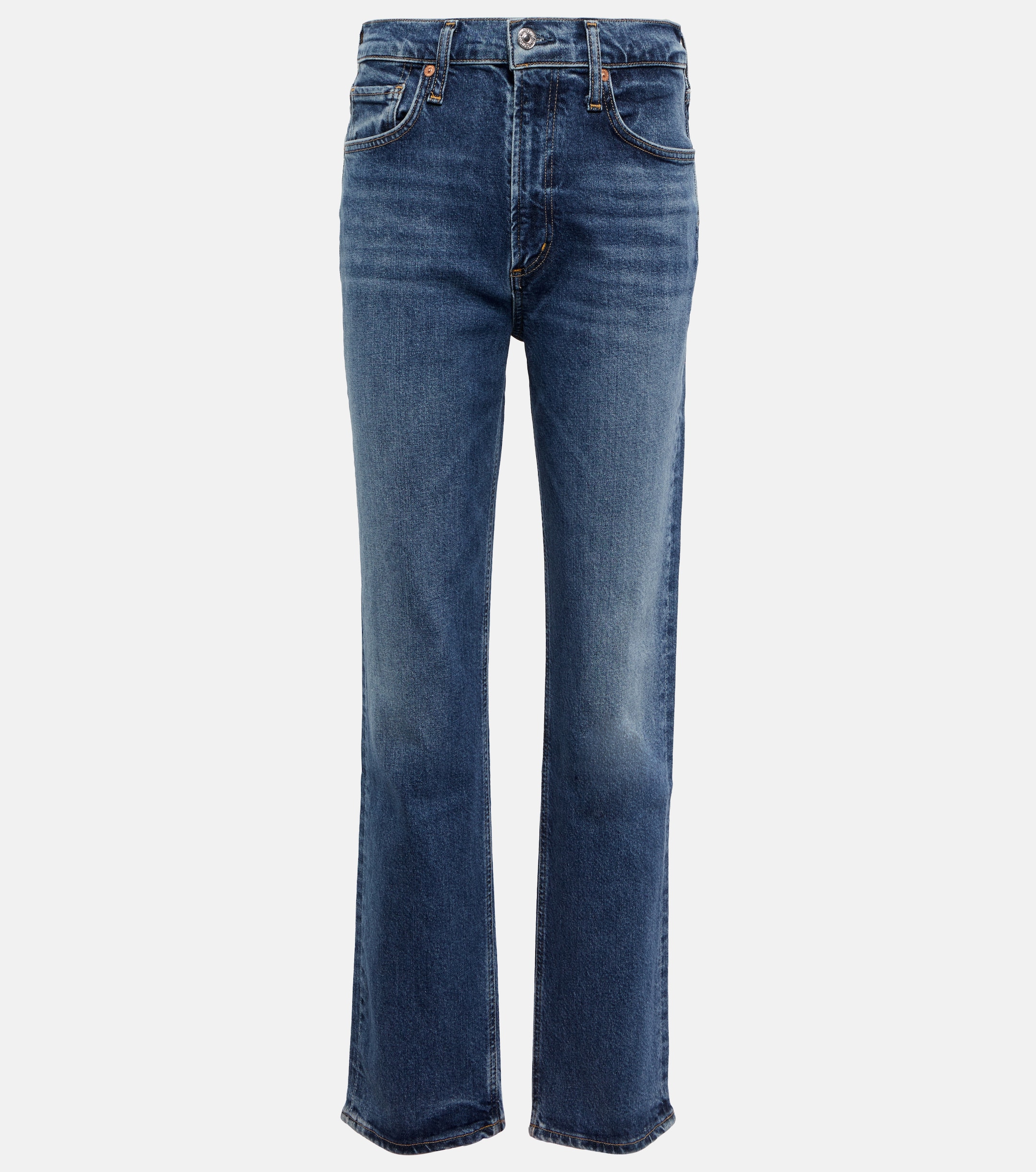 Citizens Of Humanity Daphne high-rise straight cropped jeans