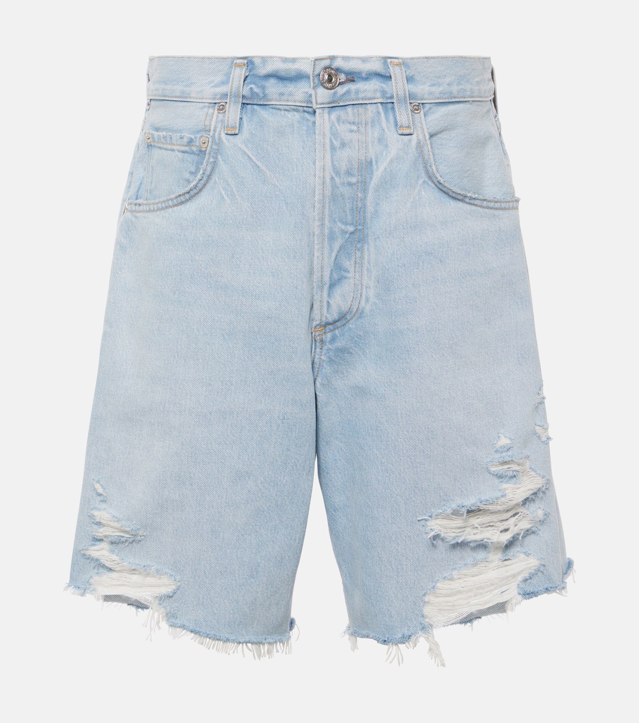 Citizens Of Humanity Ayla distressed denim shorts
