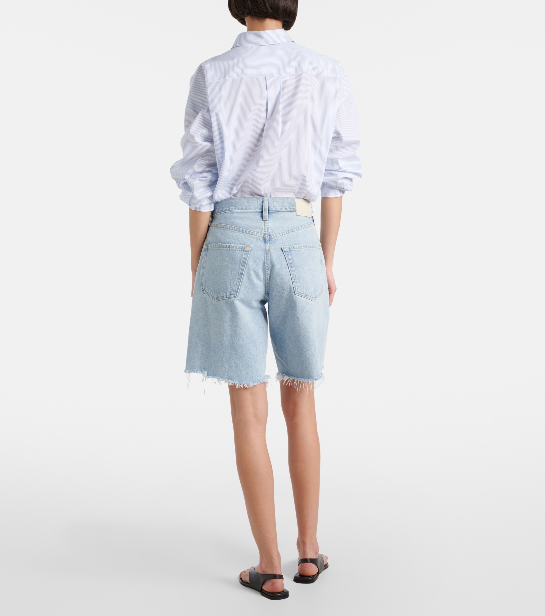 Citizens Of Humanity Ayla distressed denim shorts