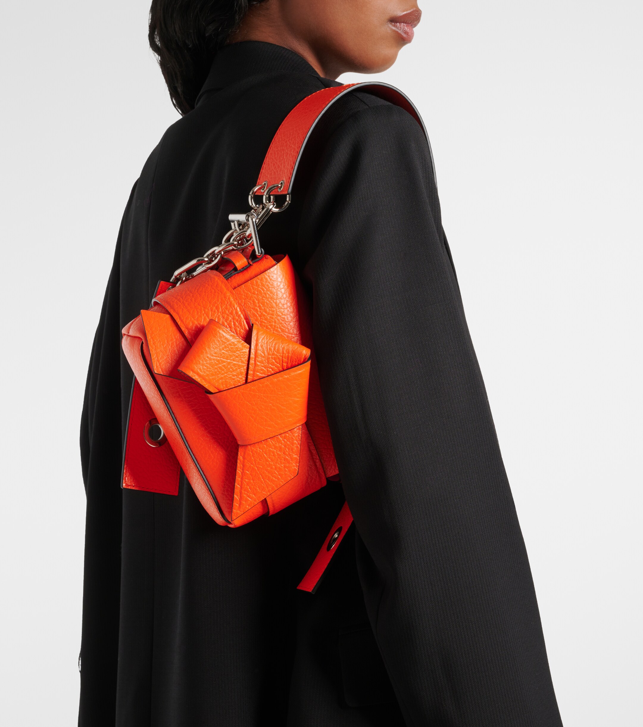 Acne Studios Musubi leather shoulder bag