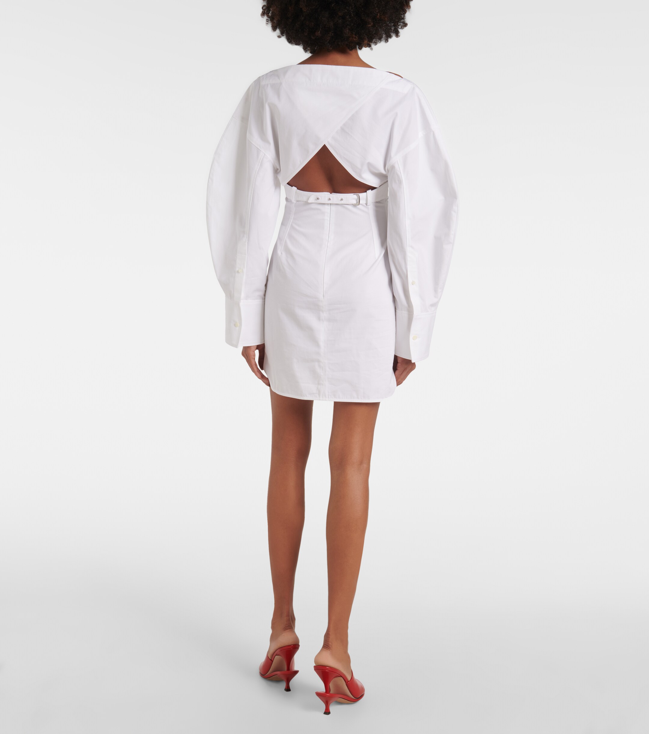 Jacquemus La Robe Chemise Casaco cotton minidress