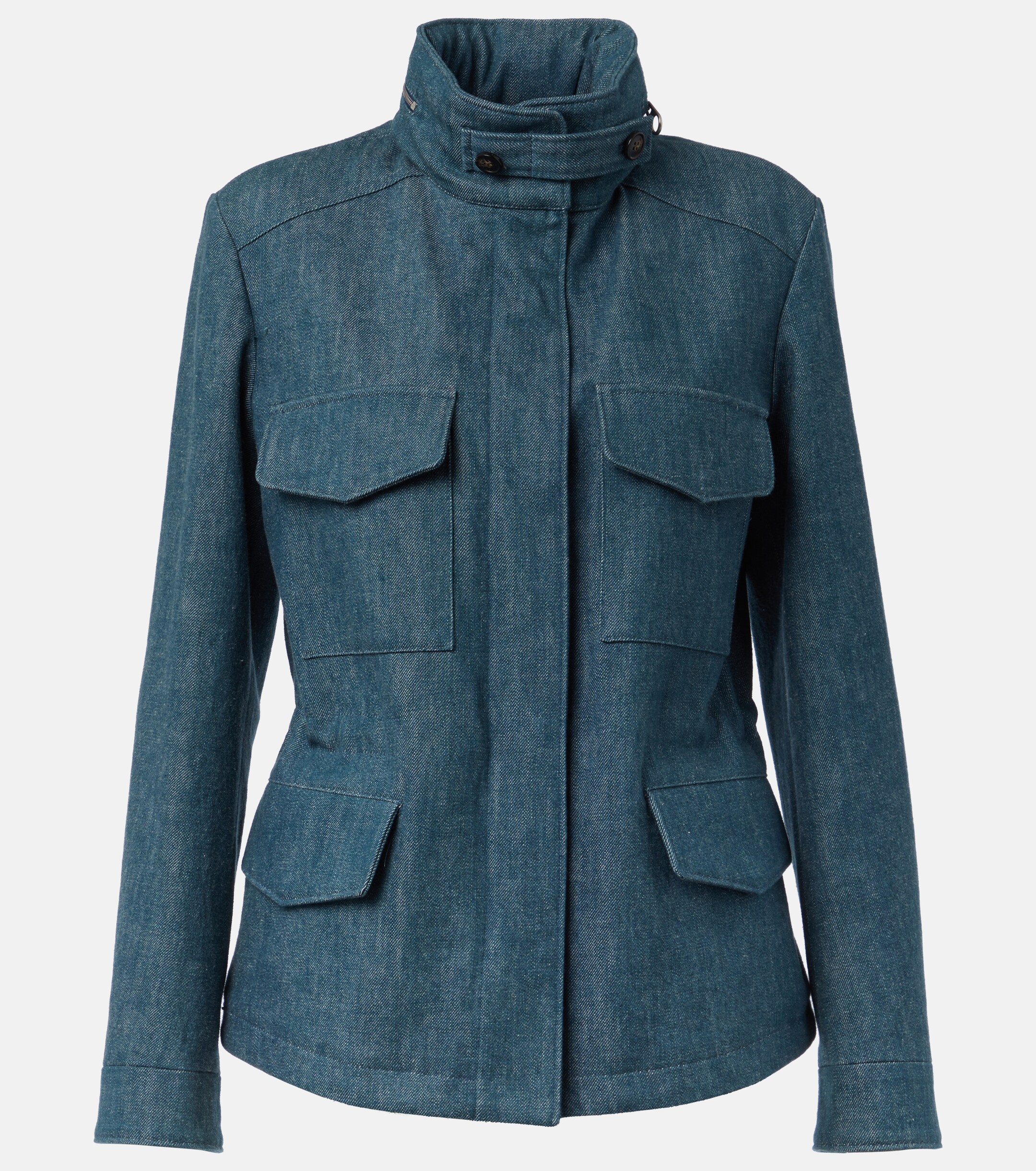 Loro Piana Traveller Mini denim field jacket