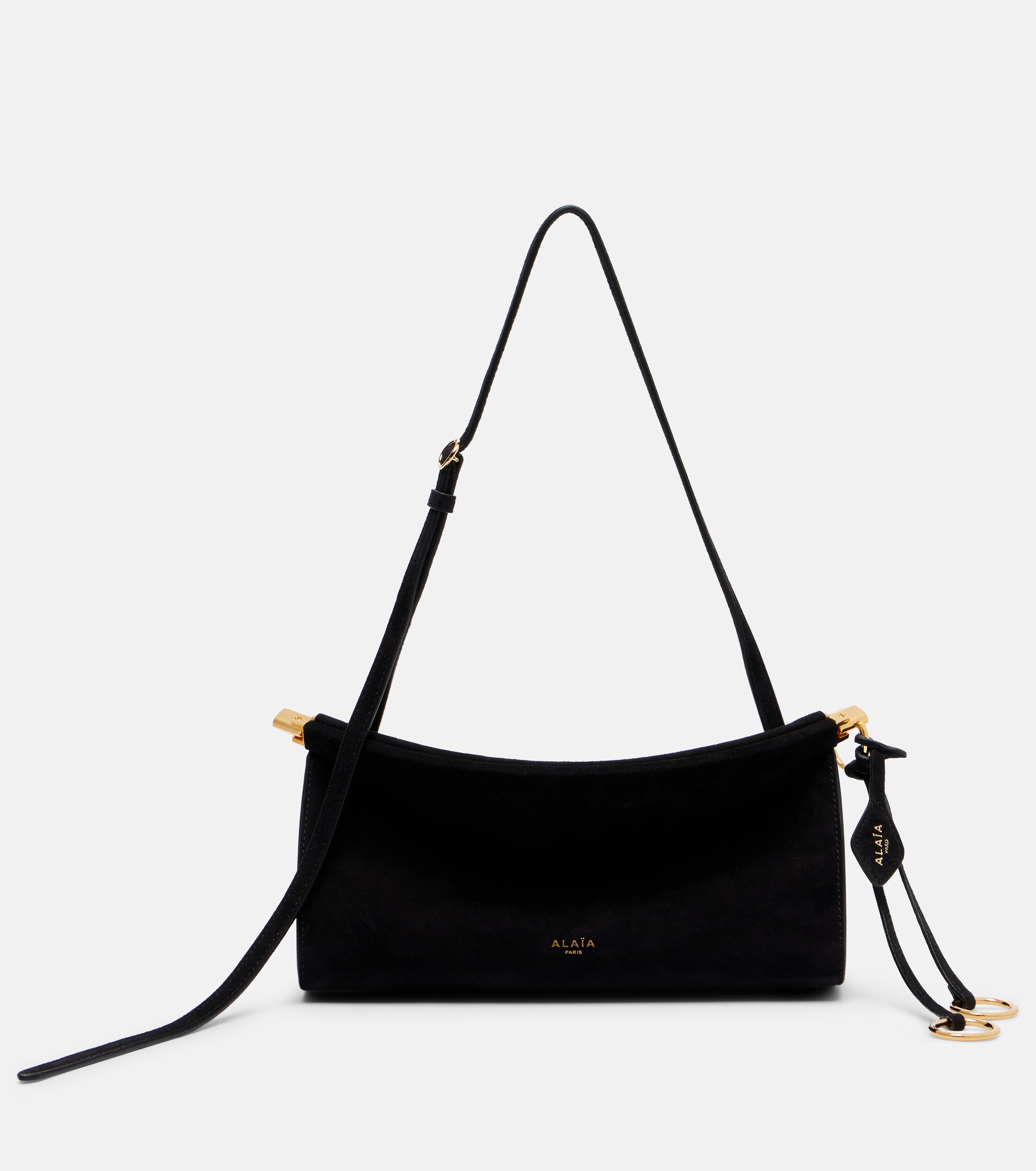 Alaïa Le Click suede shoulder bag