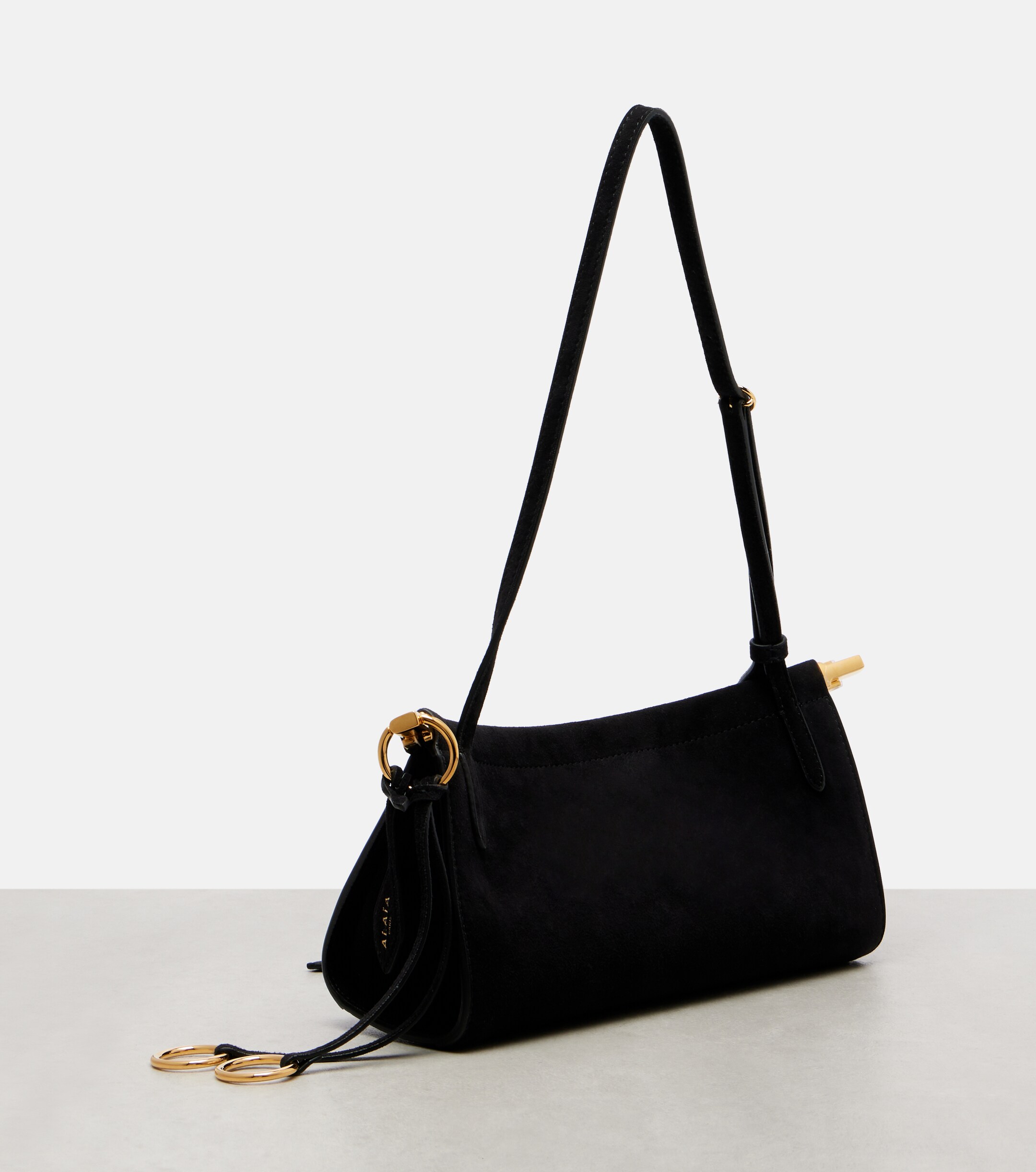 Alaïa Le Click suede shoulder bag