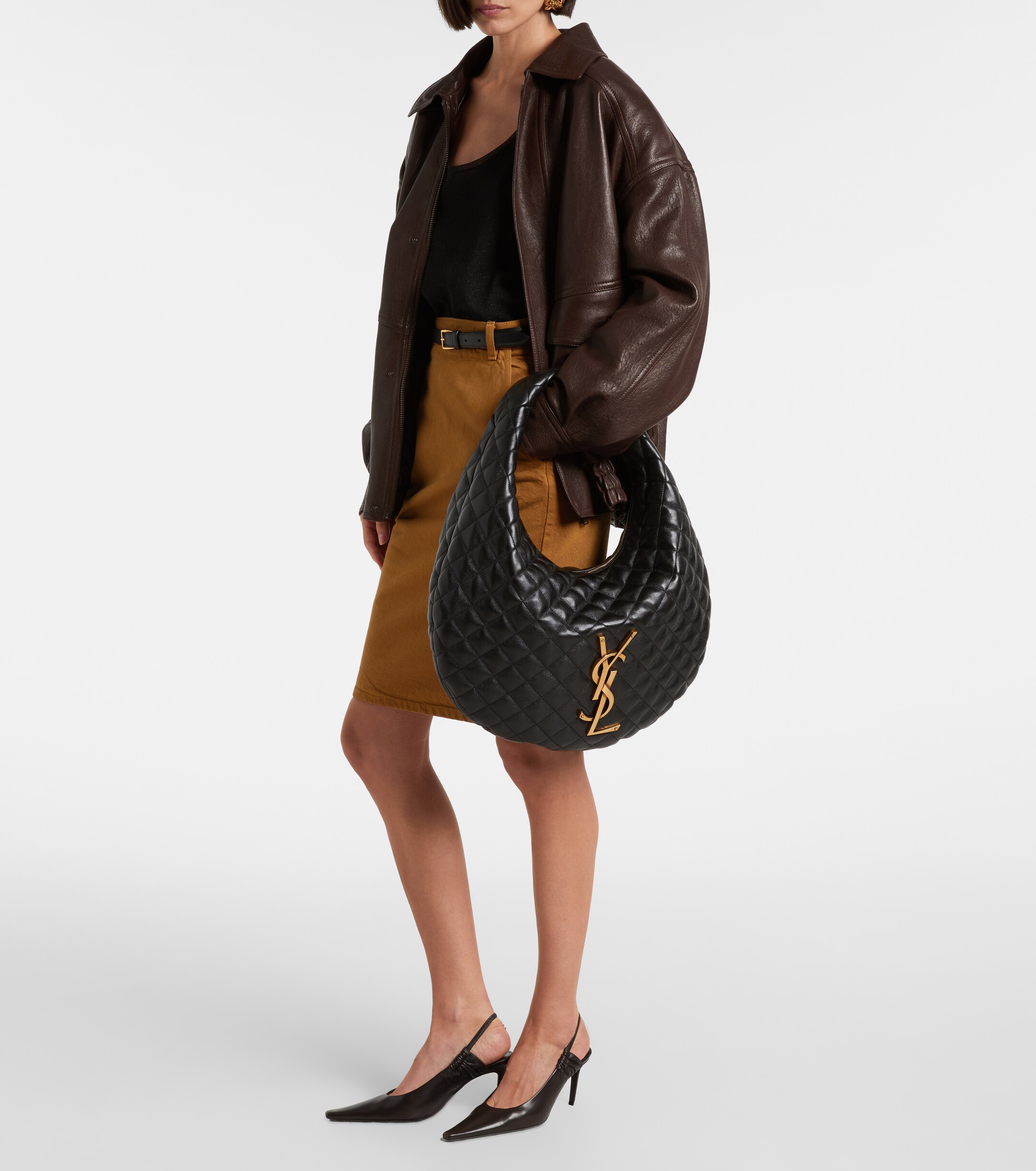Saint Laurent Icare Medium quilted leather shoulder bag