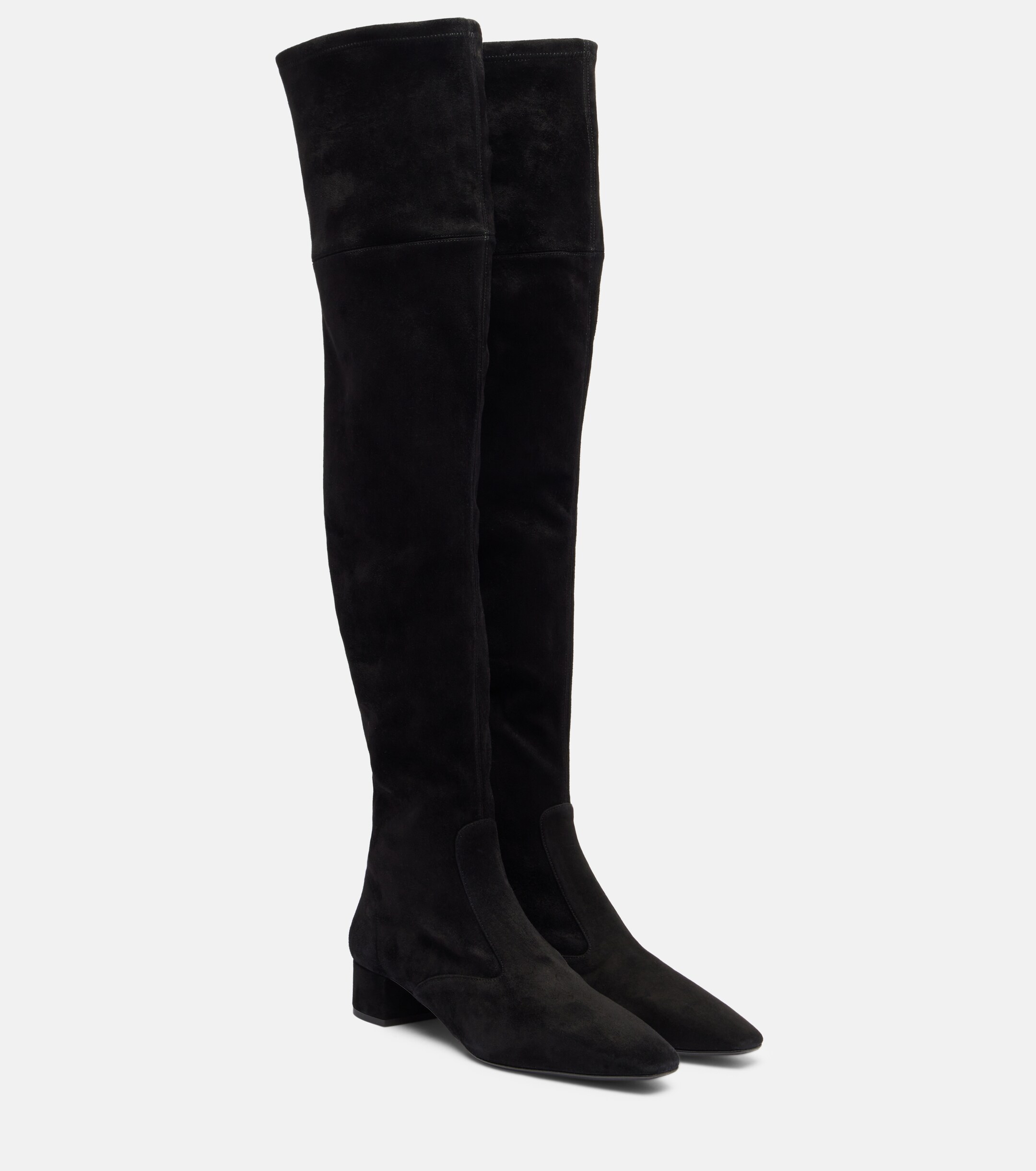 AQUAZZURA Remi 35 suede over-the-knee boots