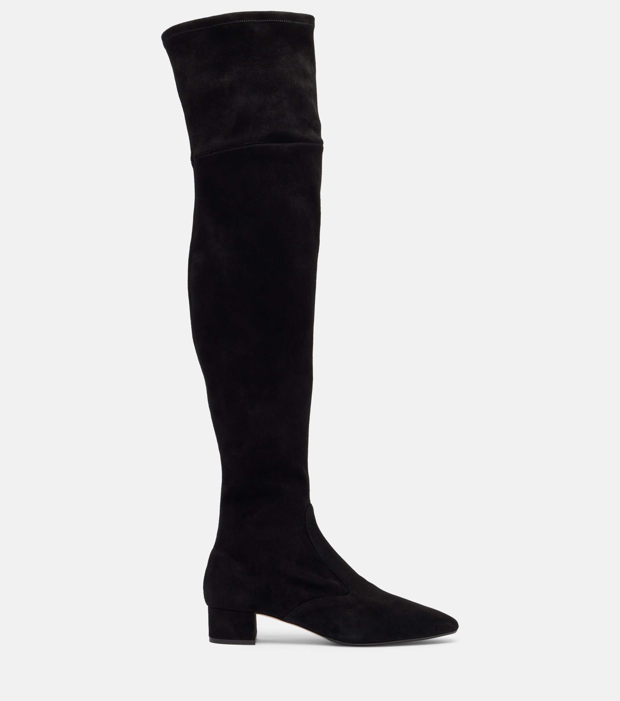 AQUAZZURA Remi 35 suede over-the-knee boots