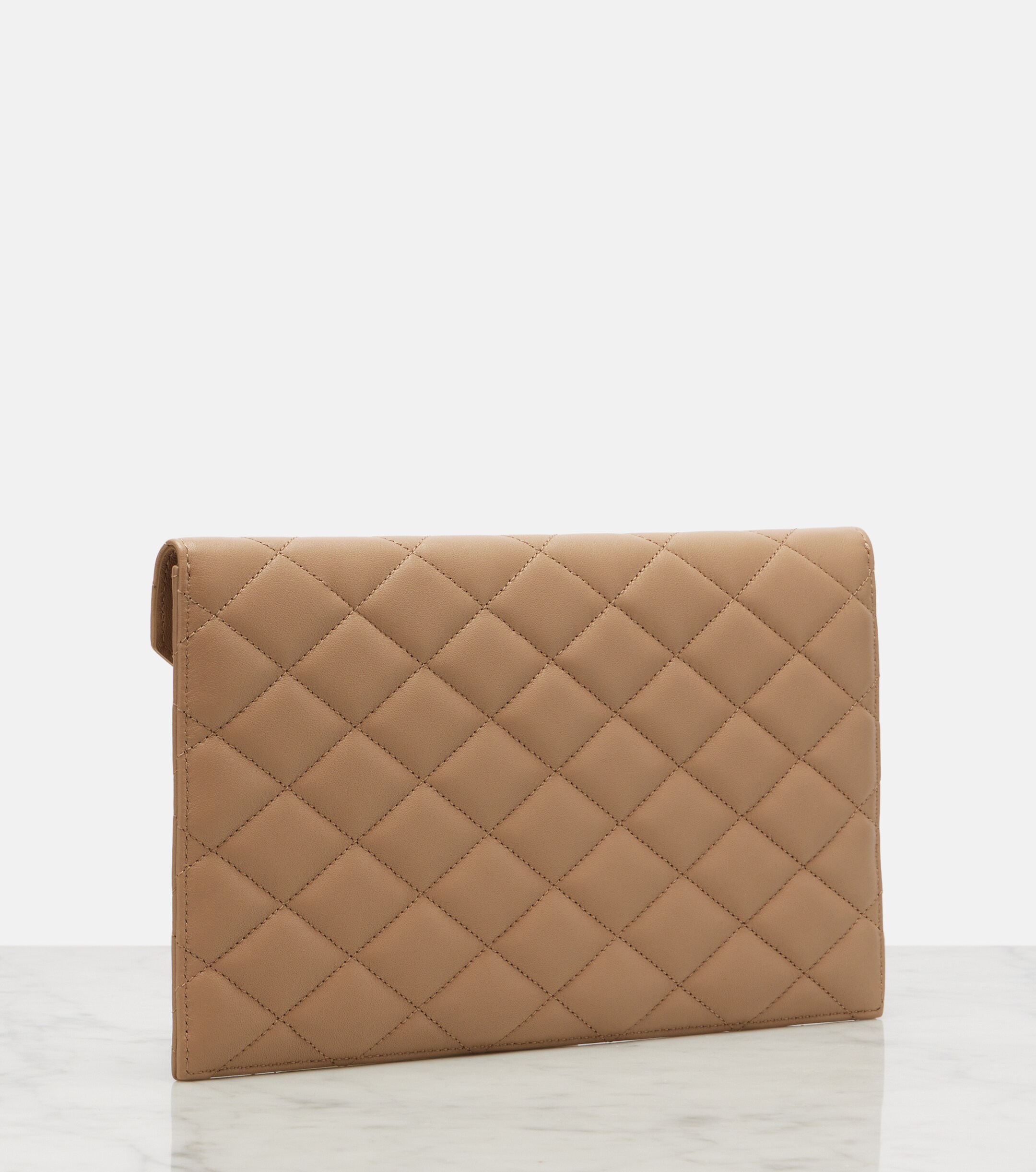 Saint Laurent Paris Cassandre leather pouch