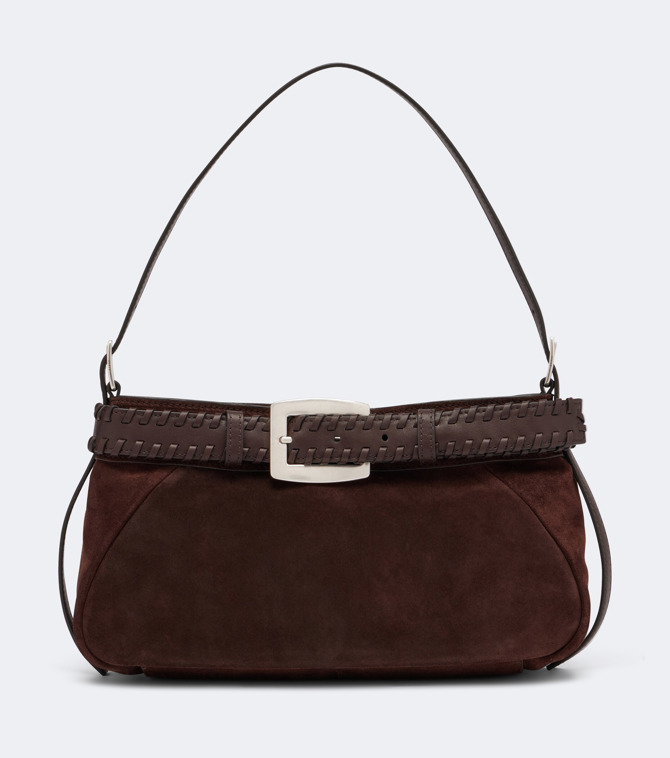 Staud Brooklyn Small suede shoulder bag