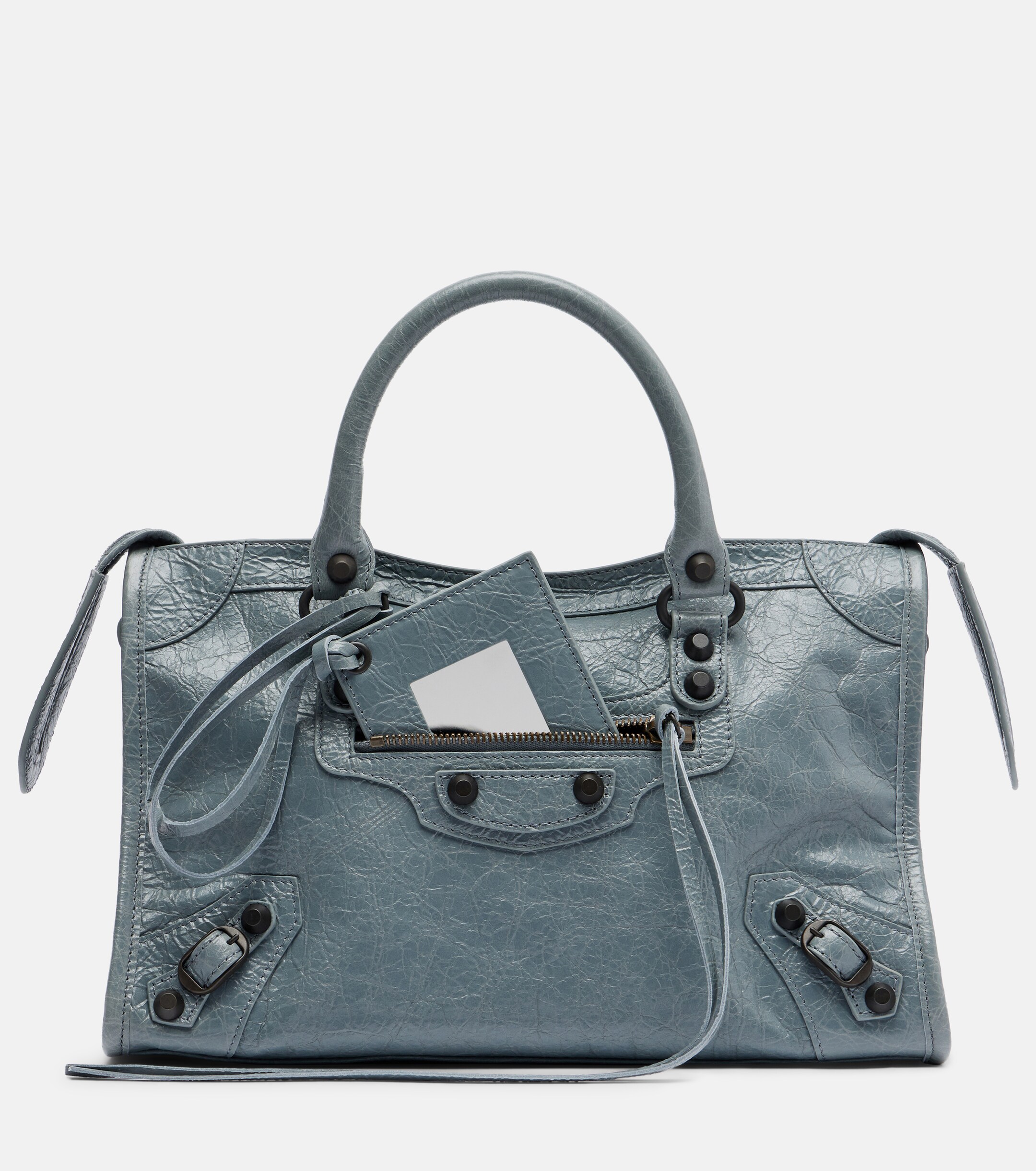 Balenciaga Le City Small leather top-handle bag
