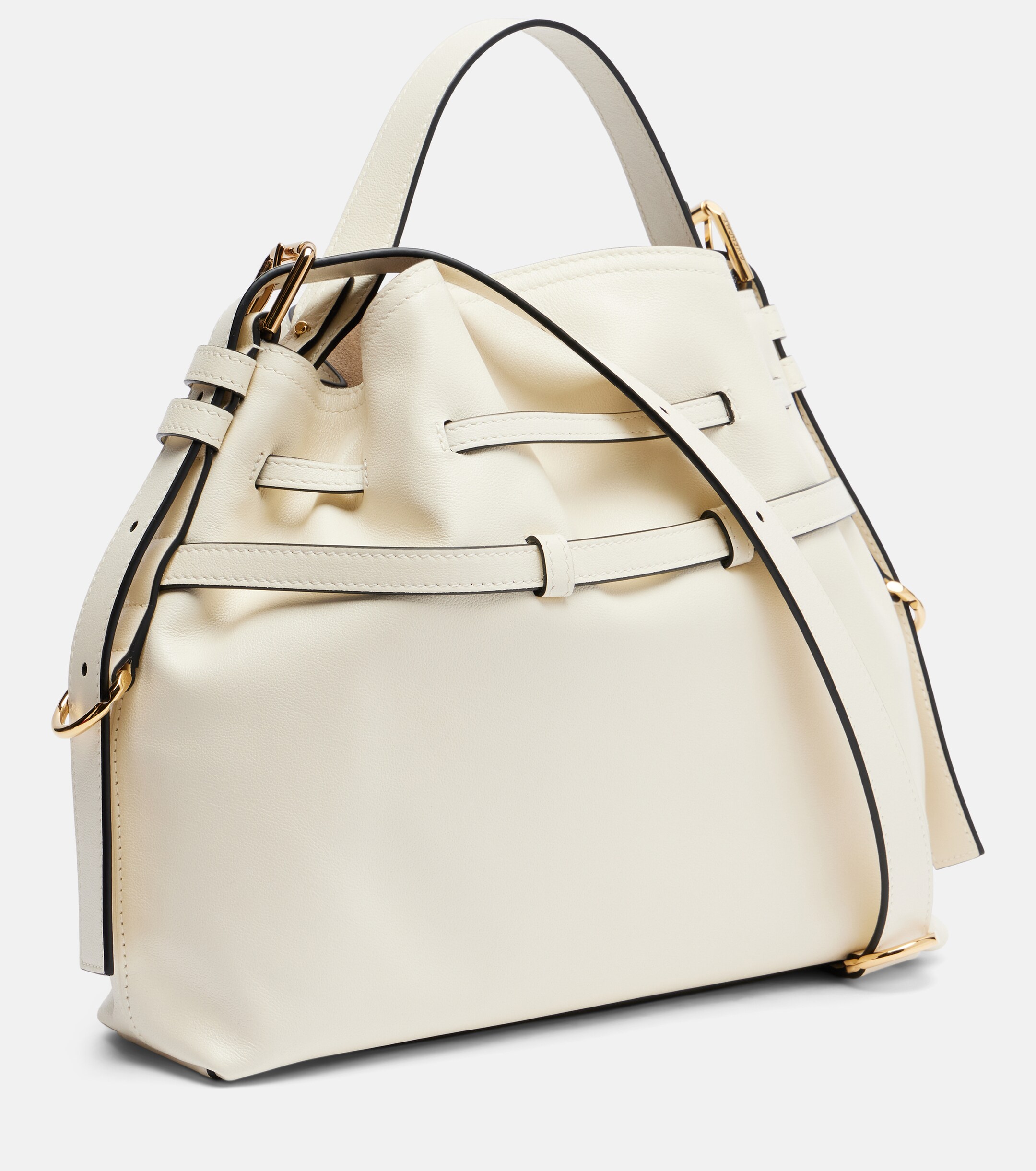 Givenchy Voyou Bucket Small leather shoulder bag