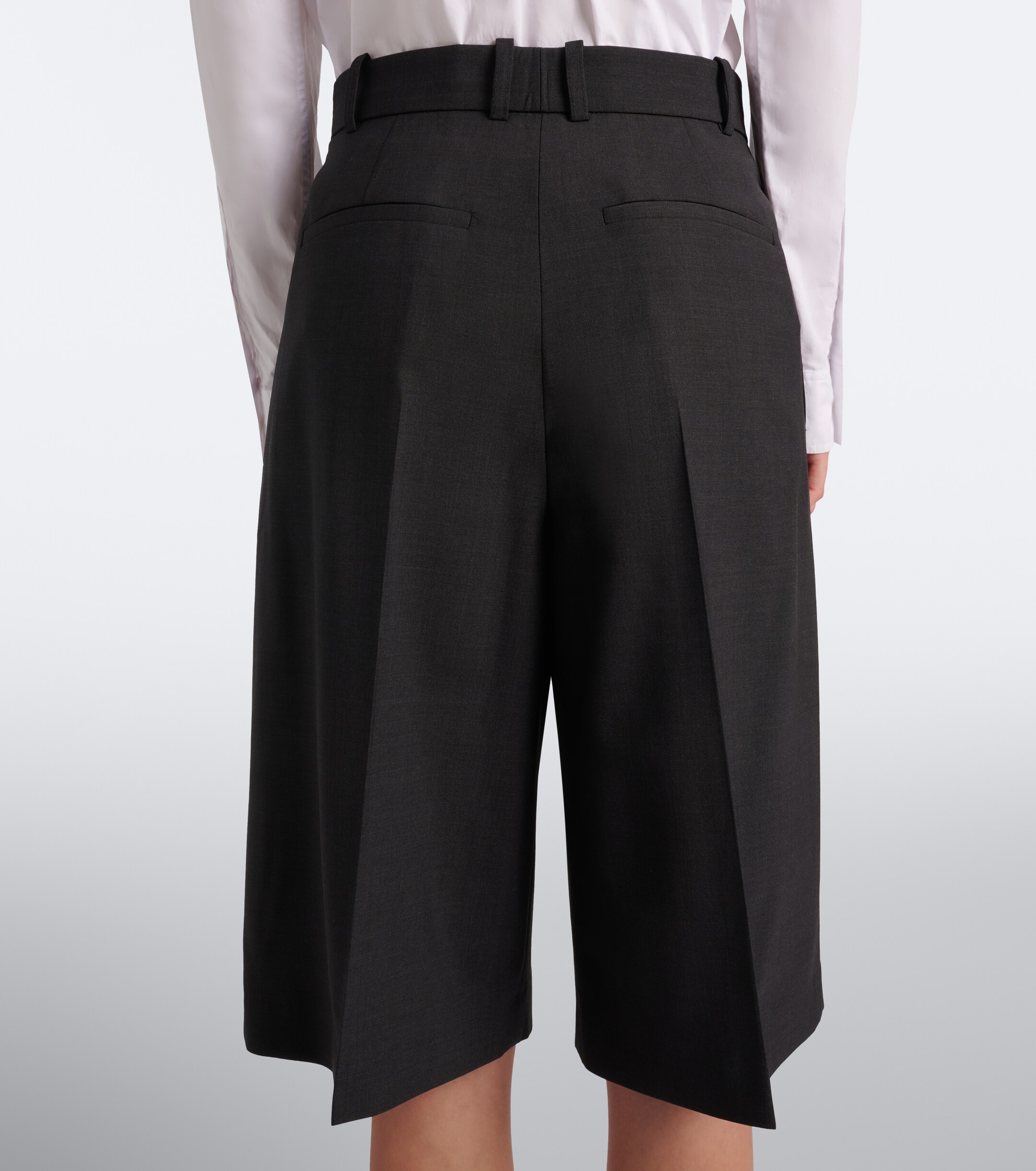 JOSEPH Joseph Gabbie wool-blend Bermuda shorts