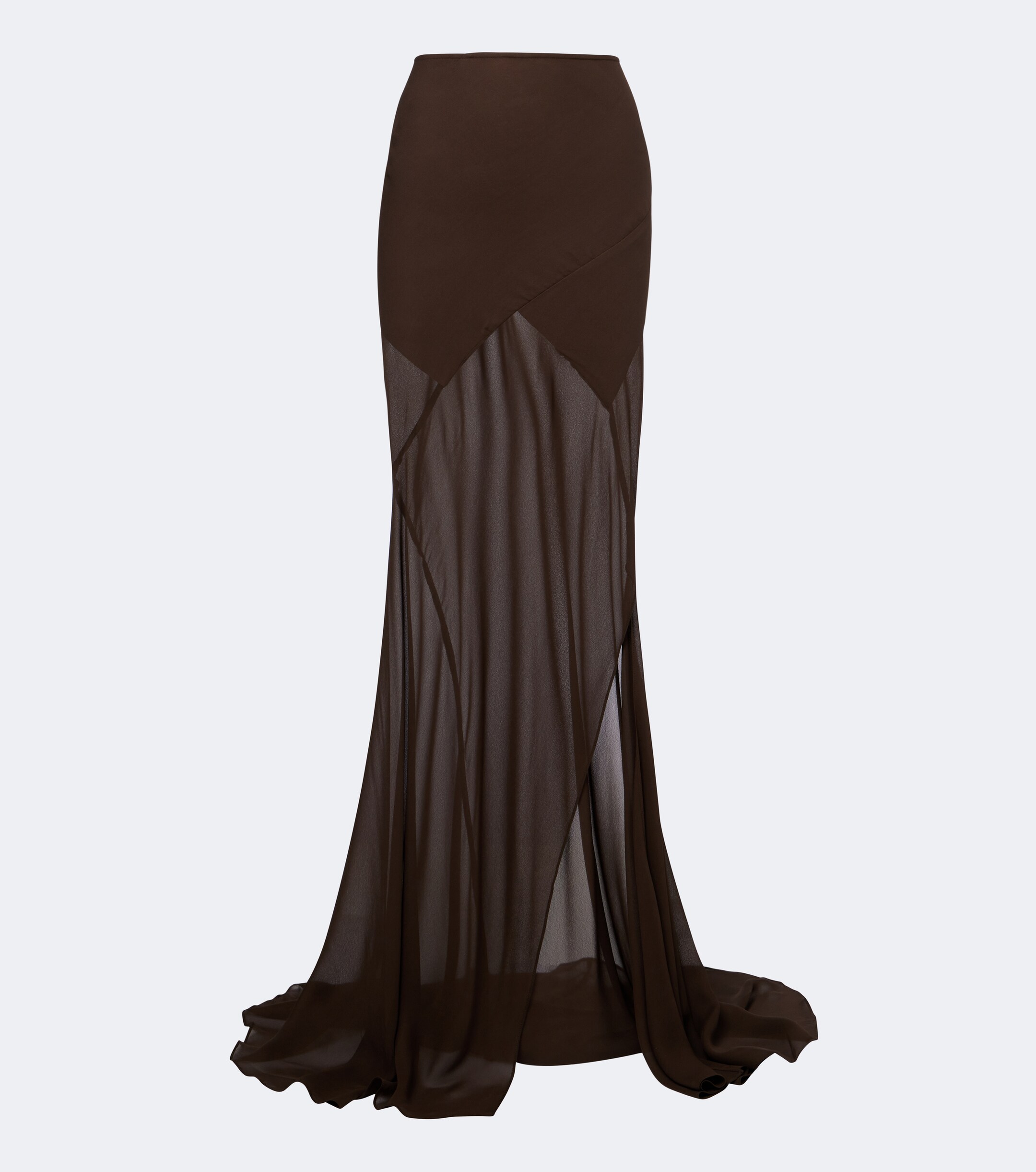 DE LA VALI De La Vali Oryx georgette maxi skirt