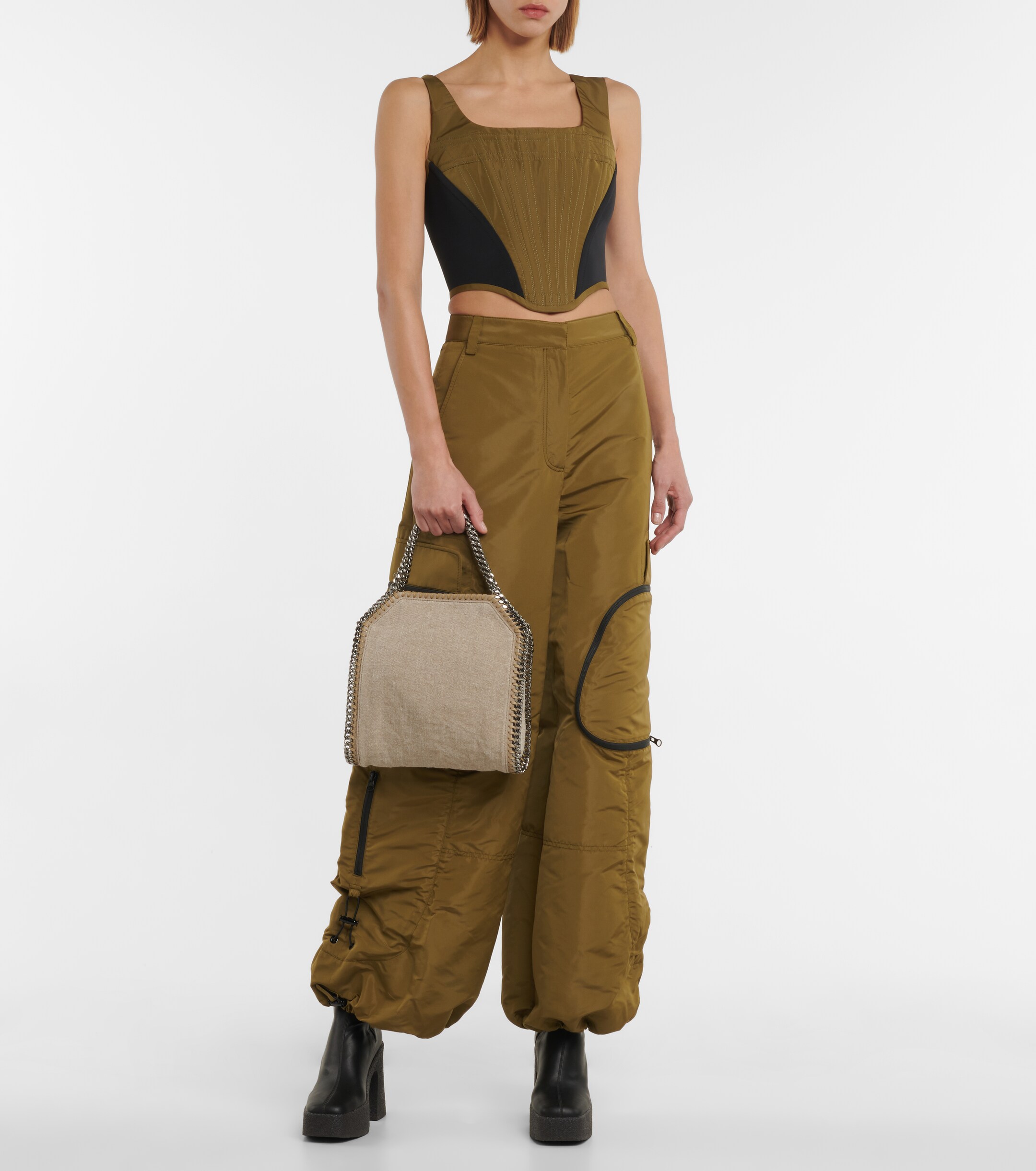Stella McCartney Scuba bustier top
