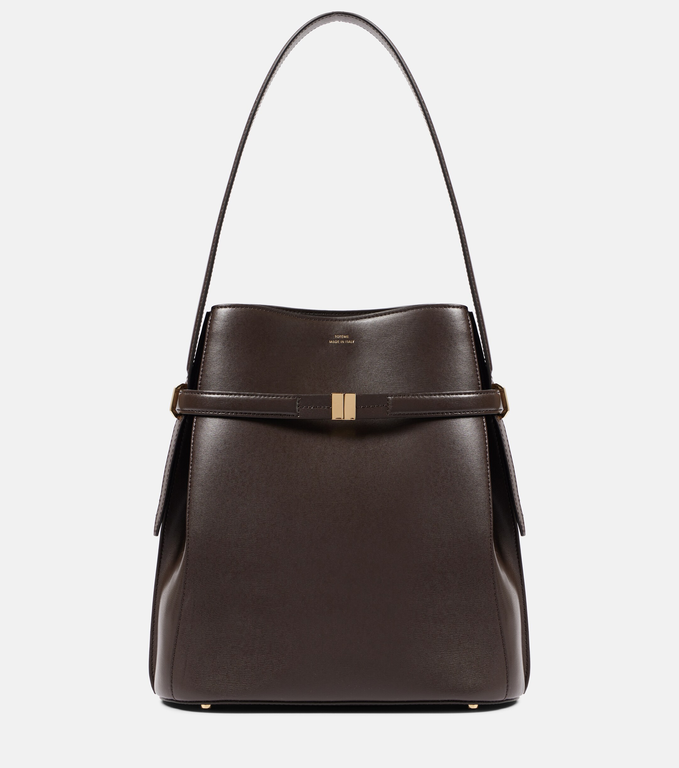 TOTEME Leather bucket bag