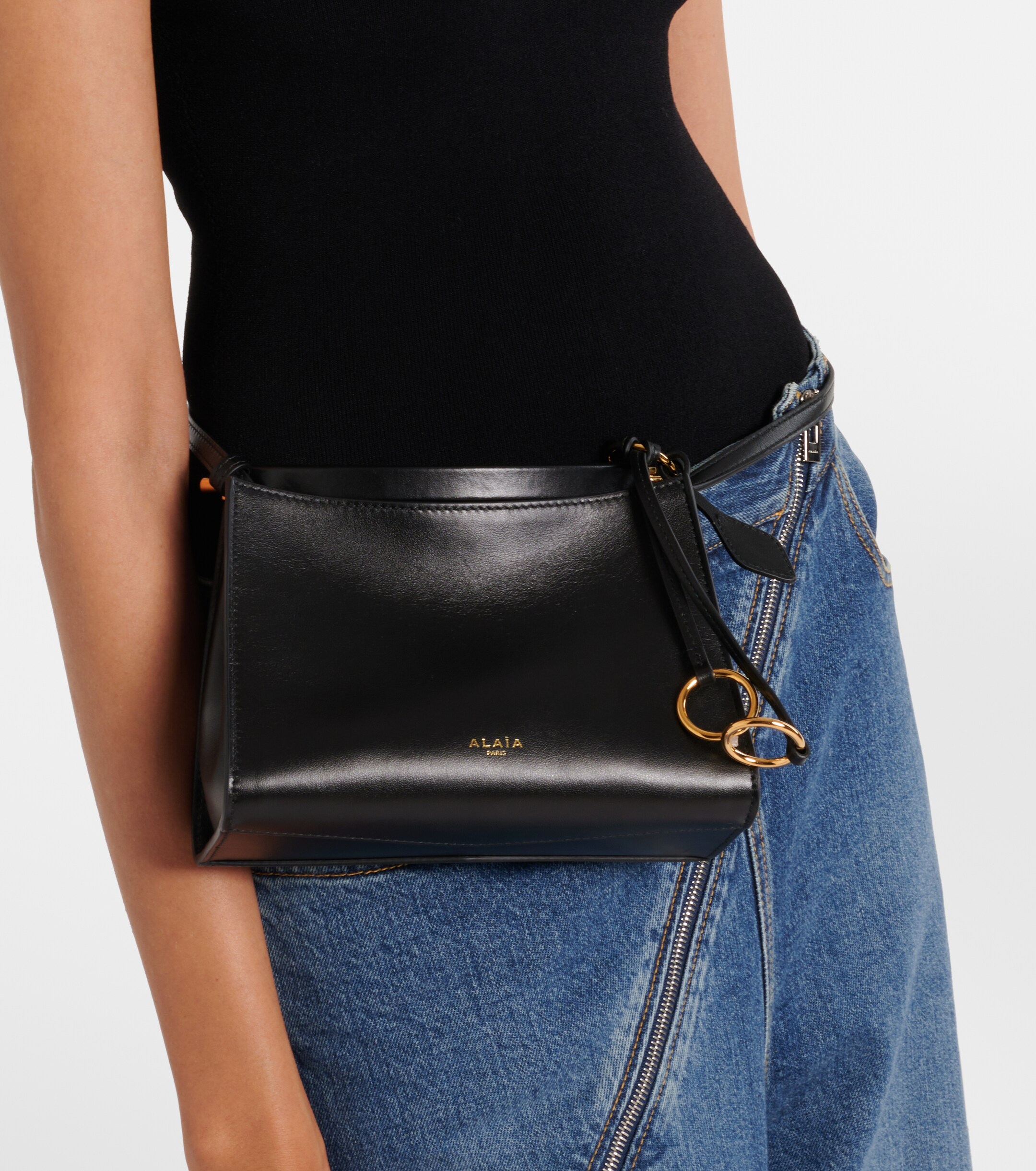 Alaïa Le Click Small leather shoulder bag