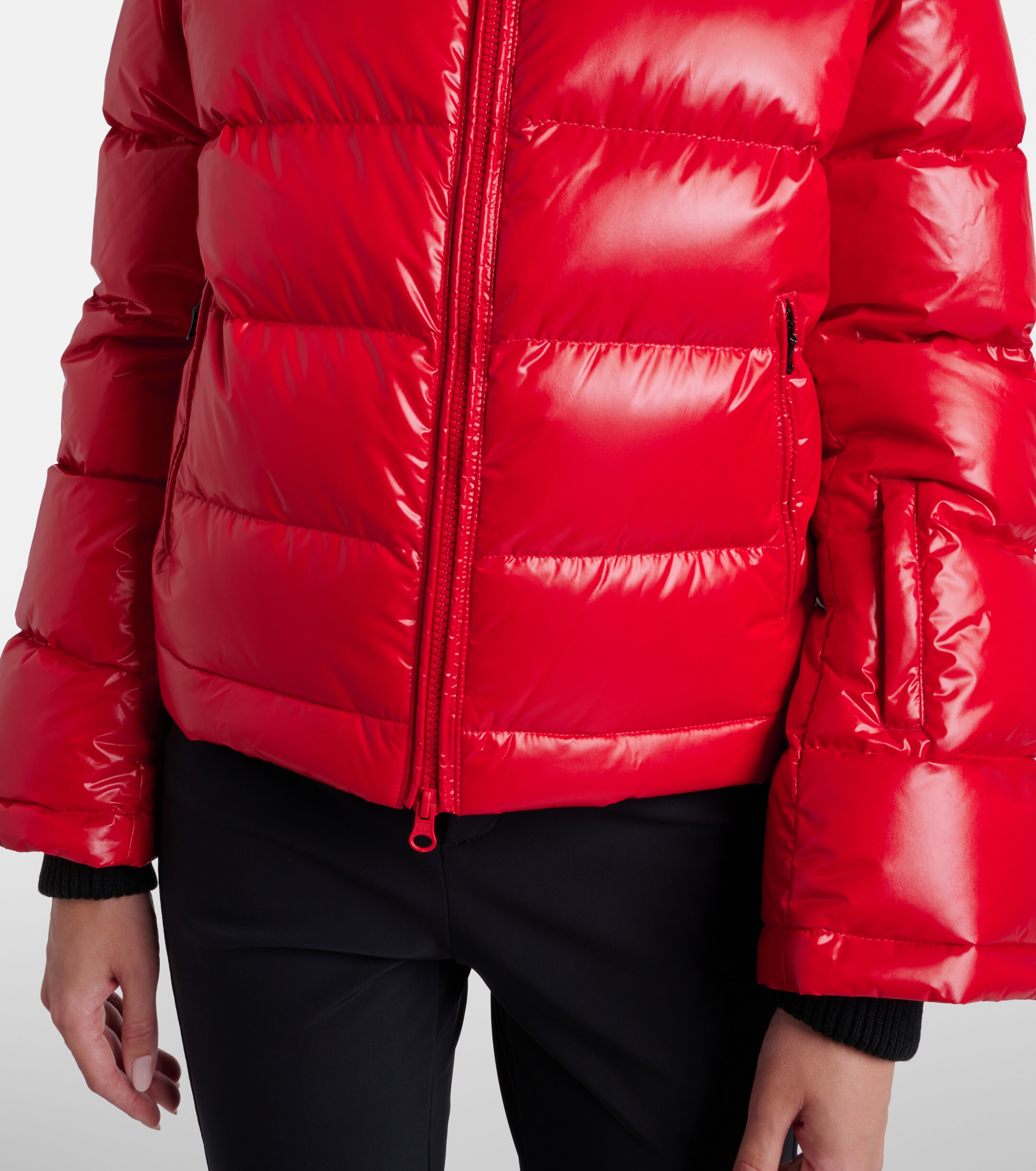 PERFECT MOMENT Perfect Moment Polar Flare down ski jacket