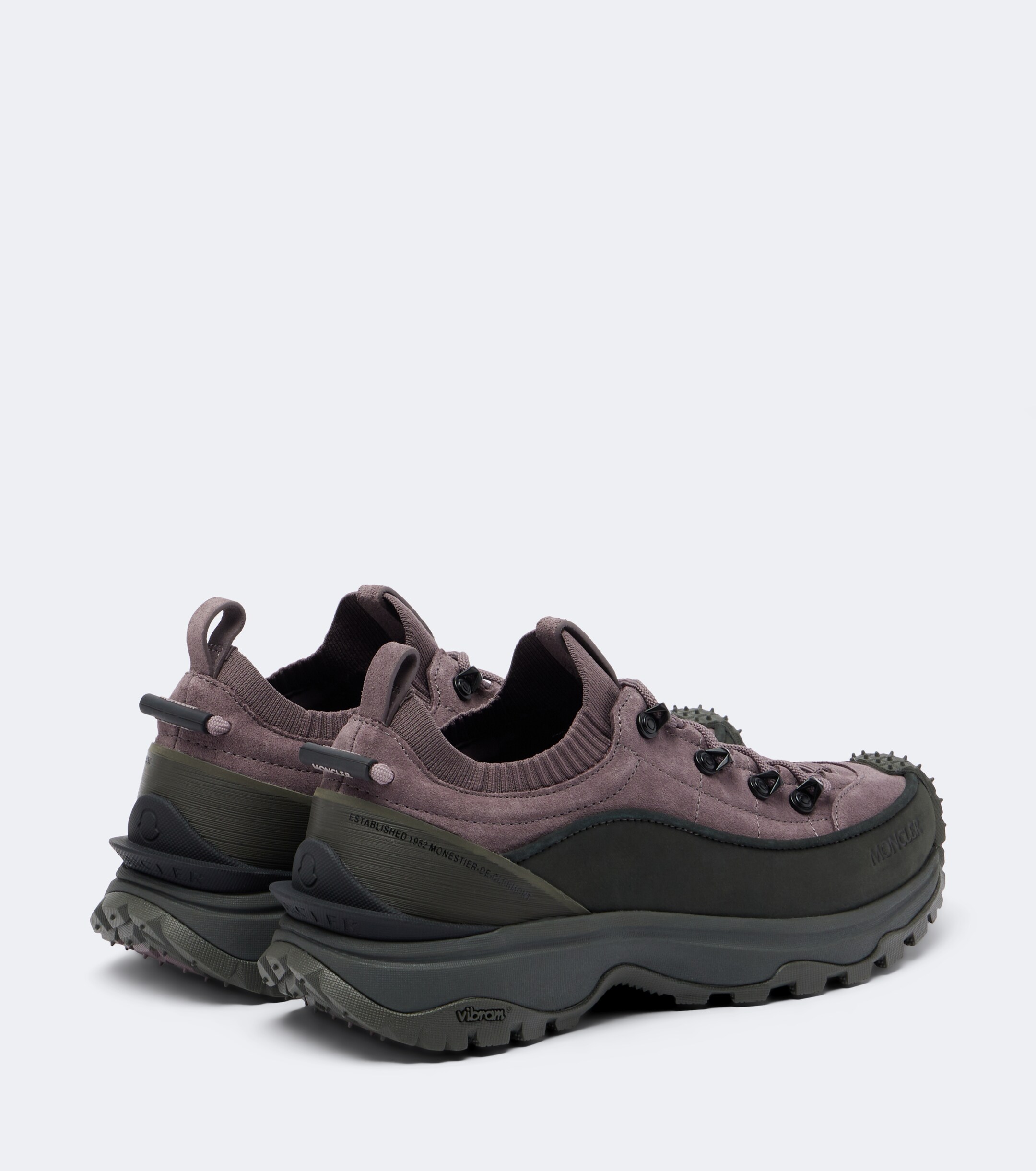 Moncler Moncler Trailgrip Lite3 suede sneakers
