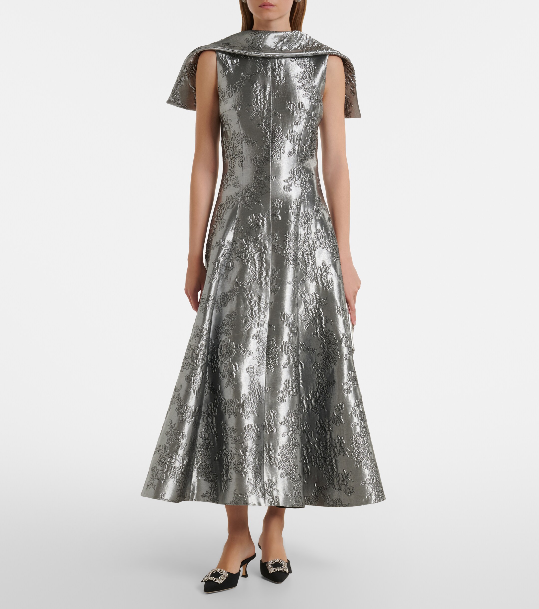 Emilia Wickstead Emilia Wickstead Harlow cloqué jacquard cocktail dress