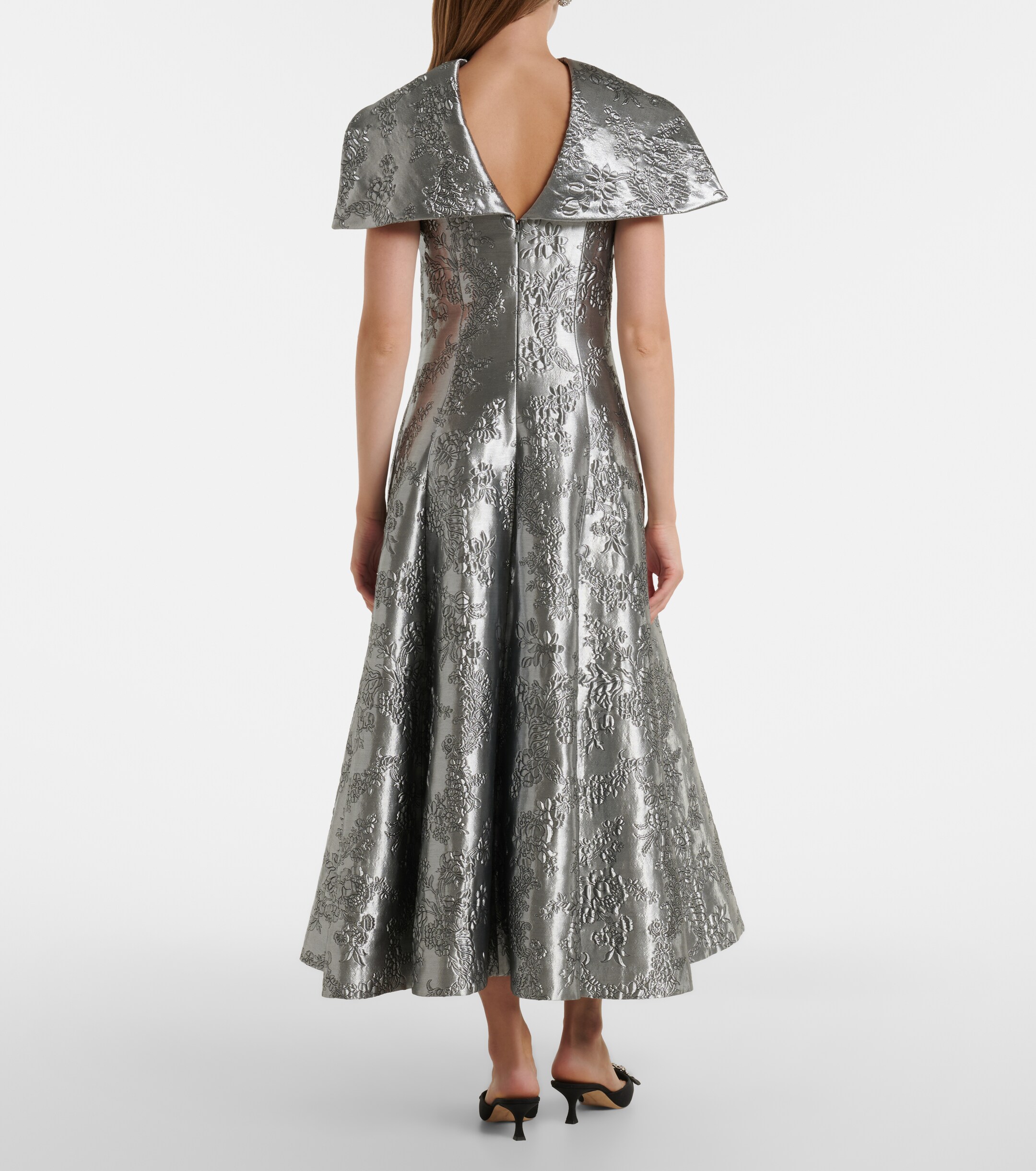 Emilia Wickstead Emilia Wickstead Harlow cloqué jacquard cocktail dress