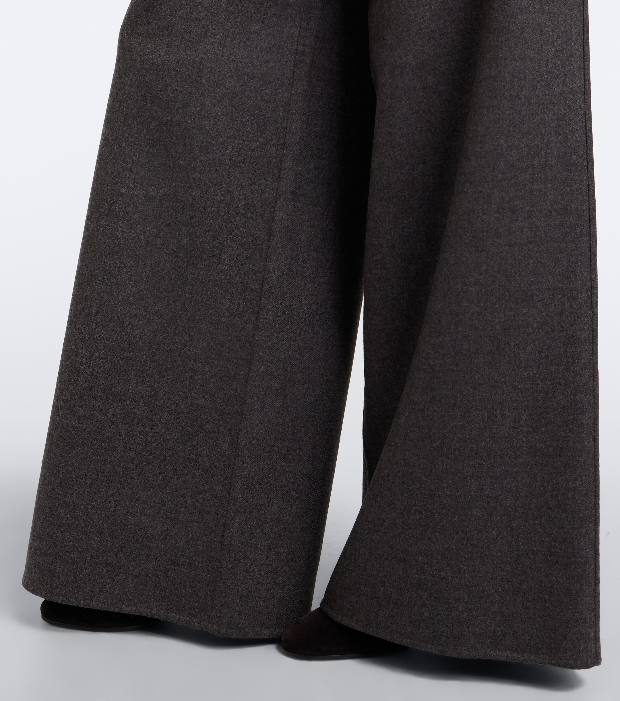 Max Mara Max Mara Virgin wool wide-leg pants