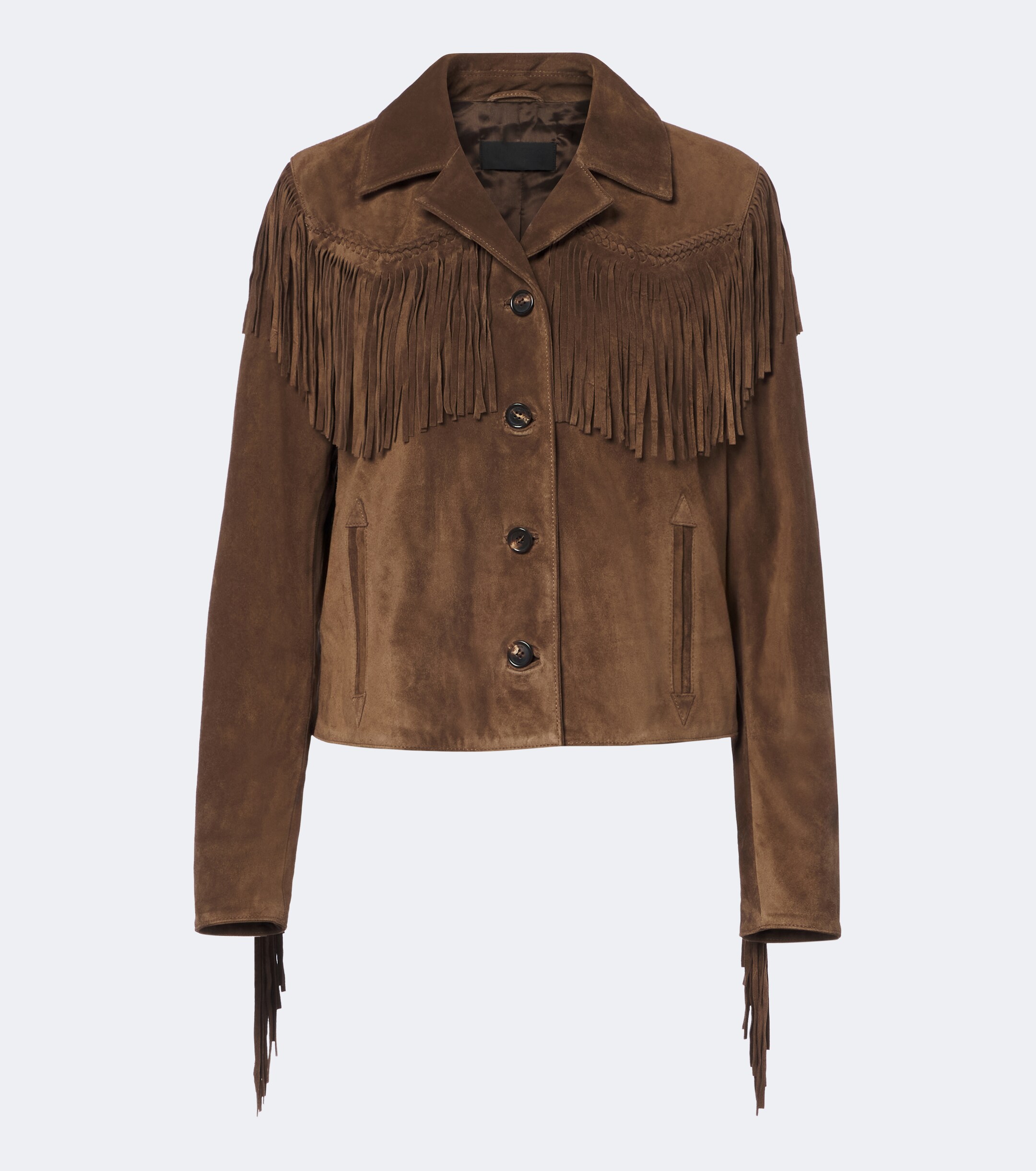 Nili Lotan Nili Lotan Eloi fringed suede jacket