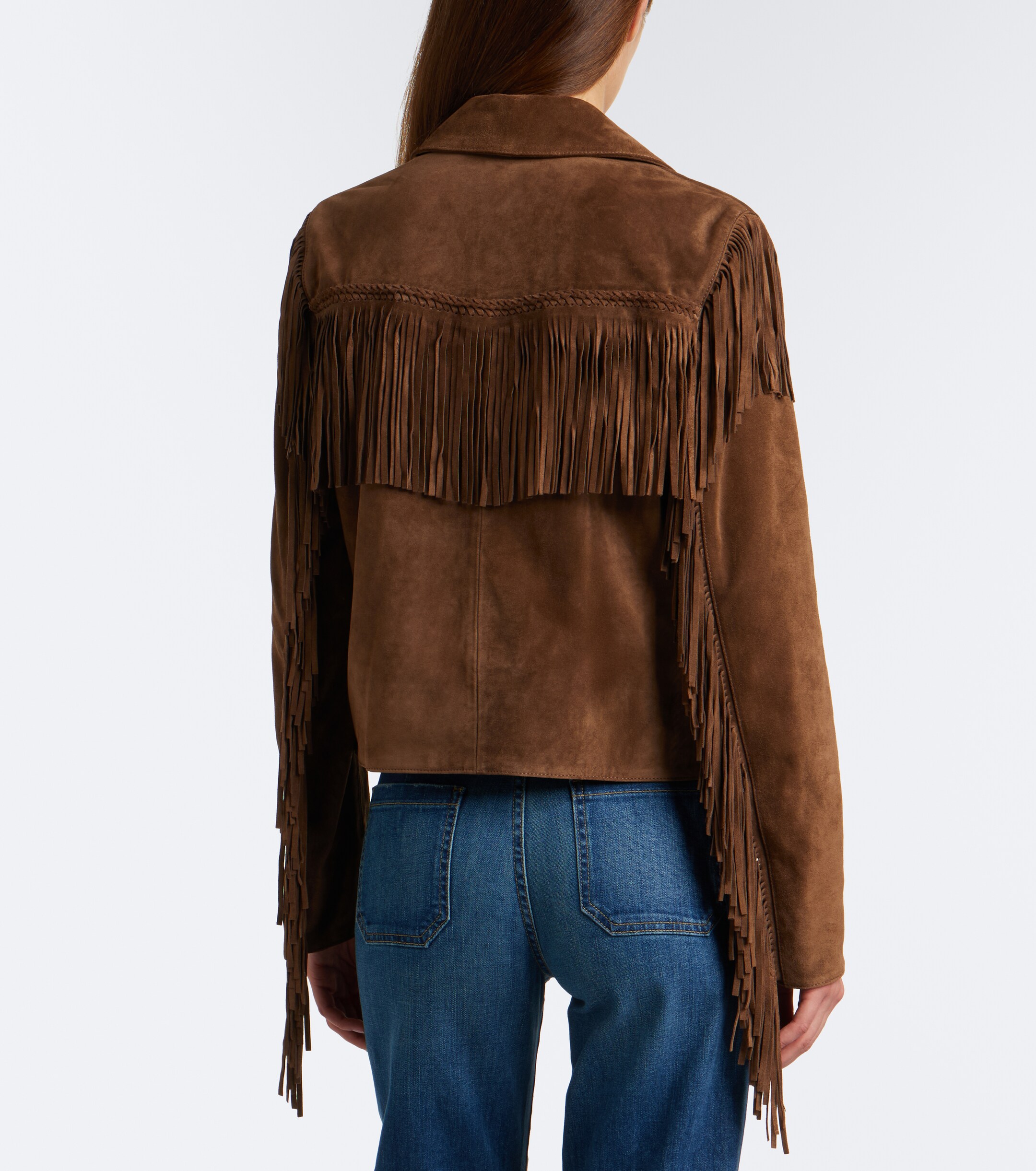 Nili Lotan Nili Lotan Eloi fringed suede jacket