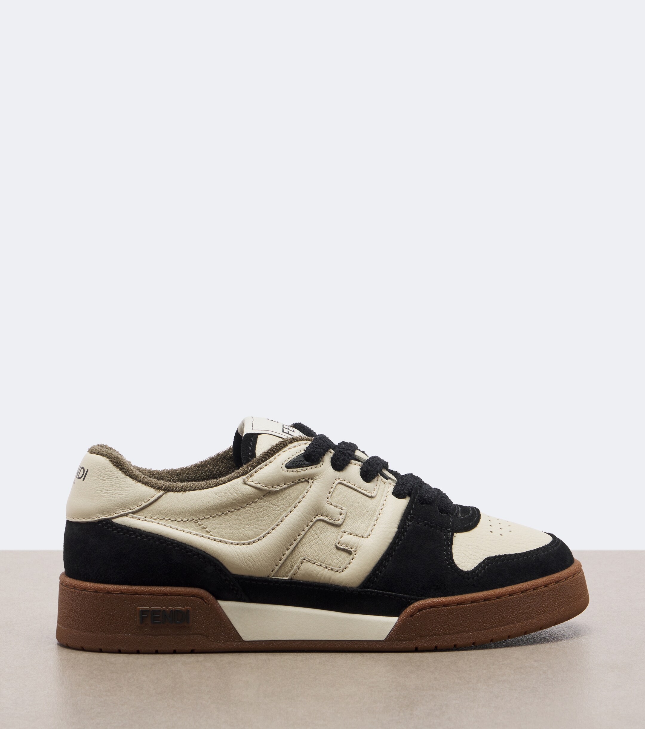 Fendi Fendi Fendi Match leather sneakers