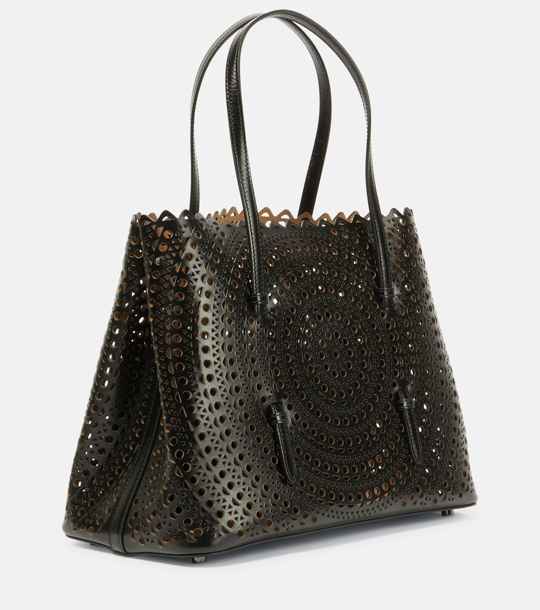 Alaïa Le Mina 32 New Vienne leather tote bag