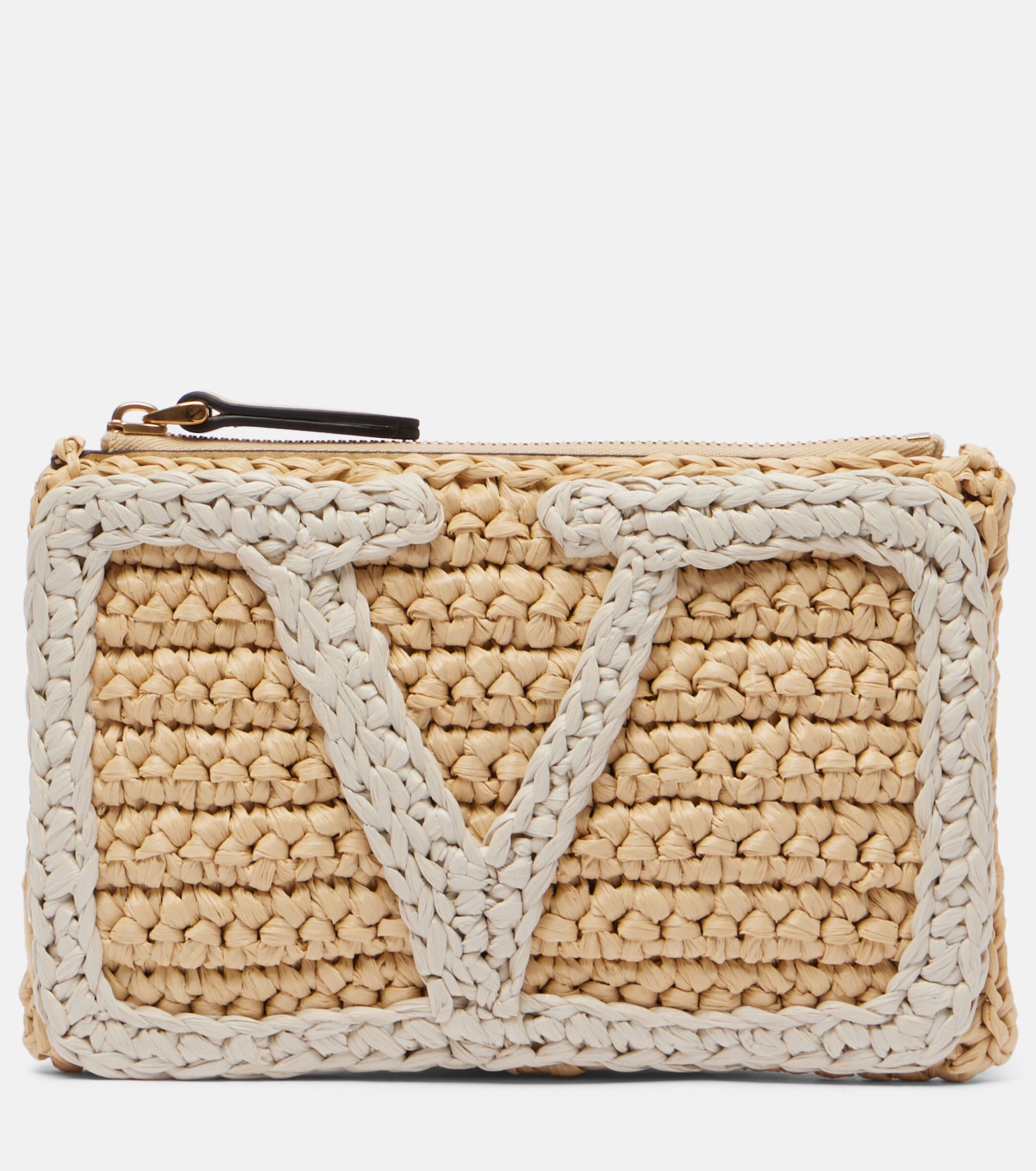 Valentino Garavani Viva Superstar Small crochet clutch