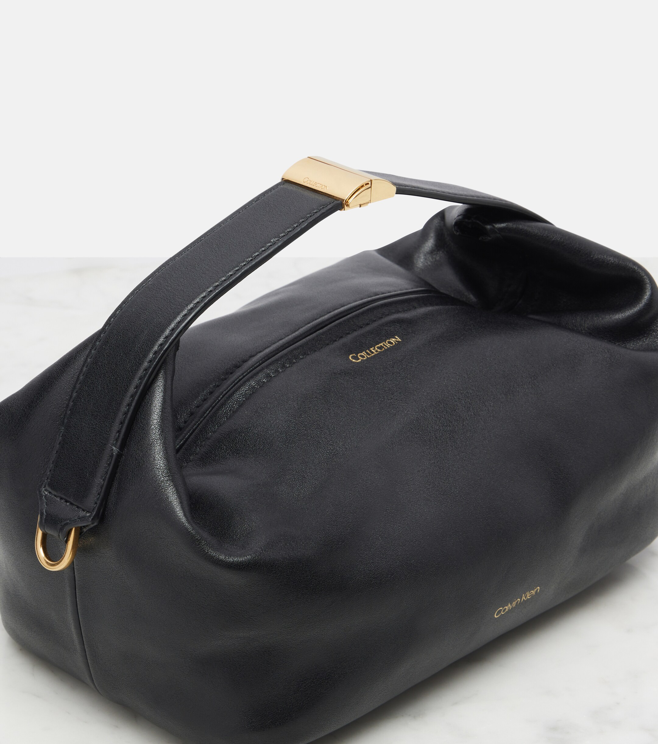 Calvin Klein Collection Andy Small leather shoulder bag