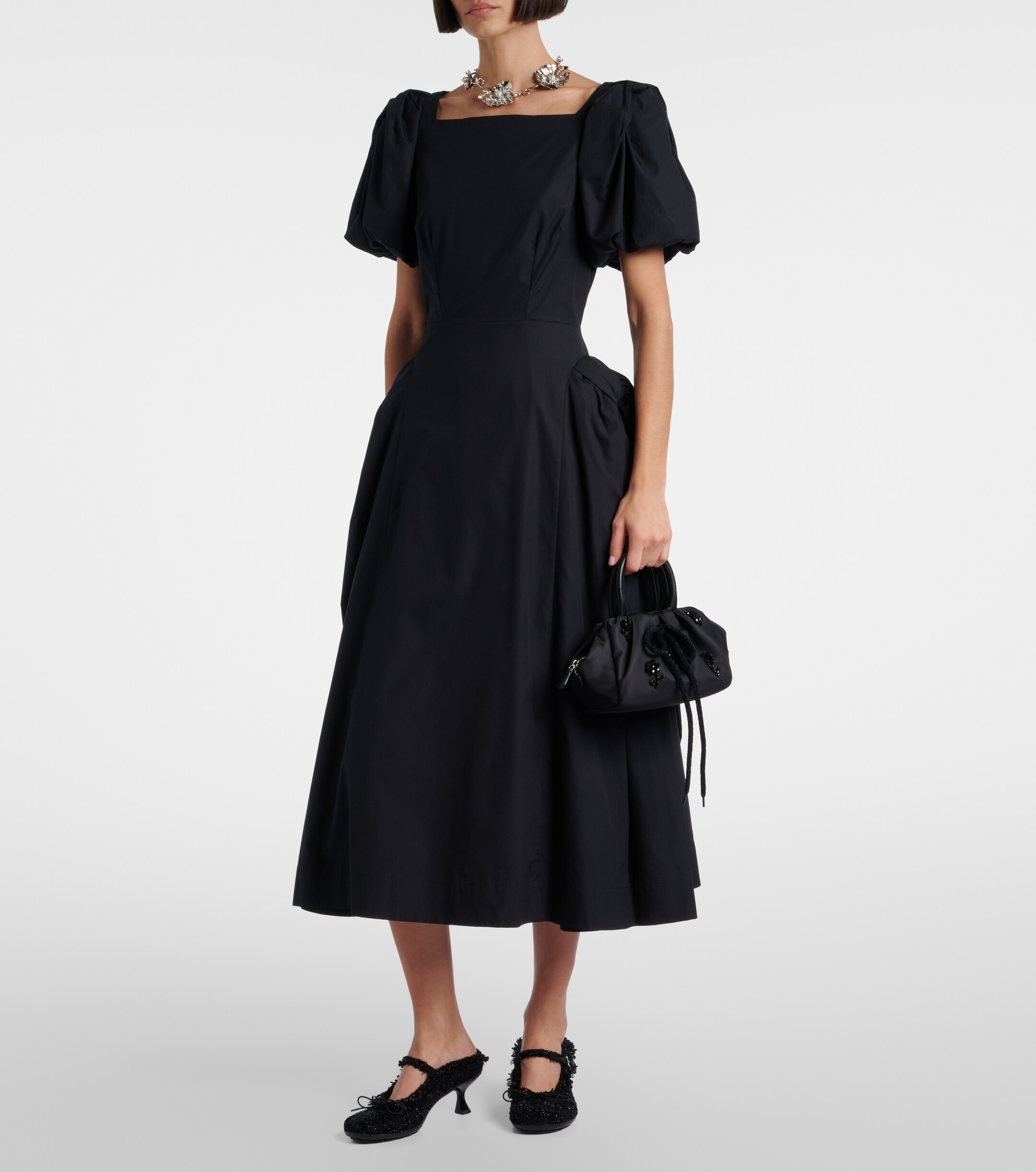 Simone Rocha Mini embellished top-handle bag