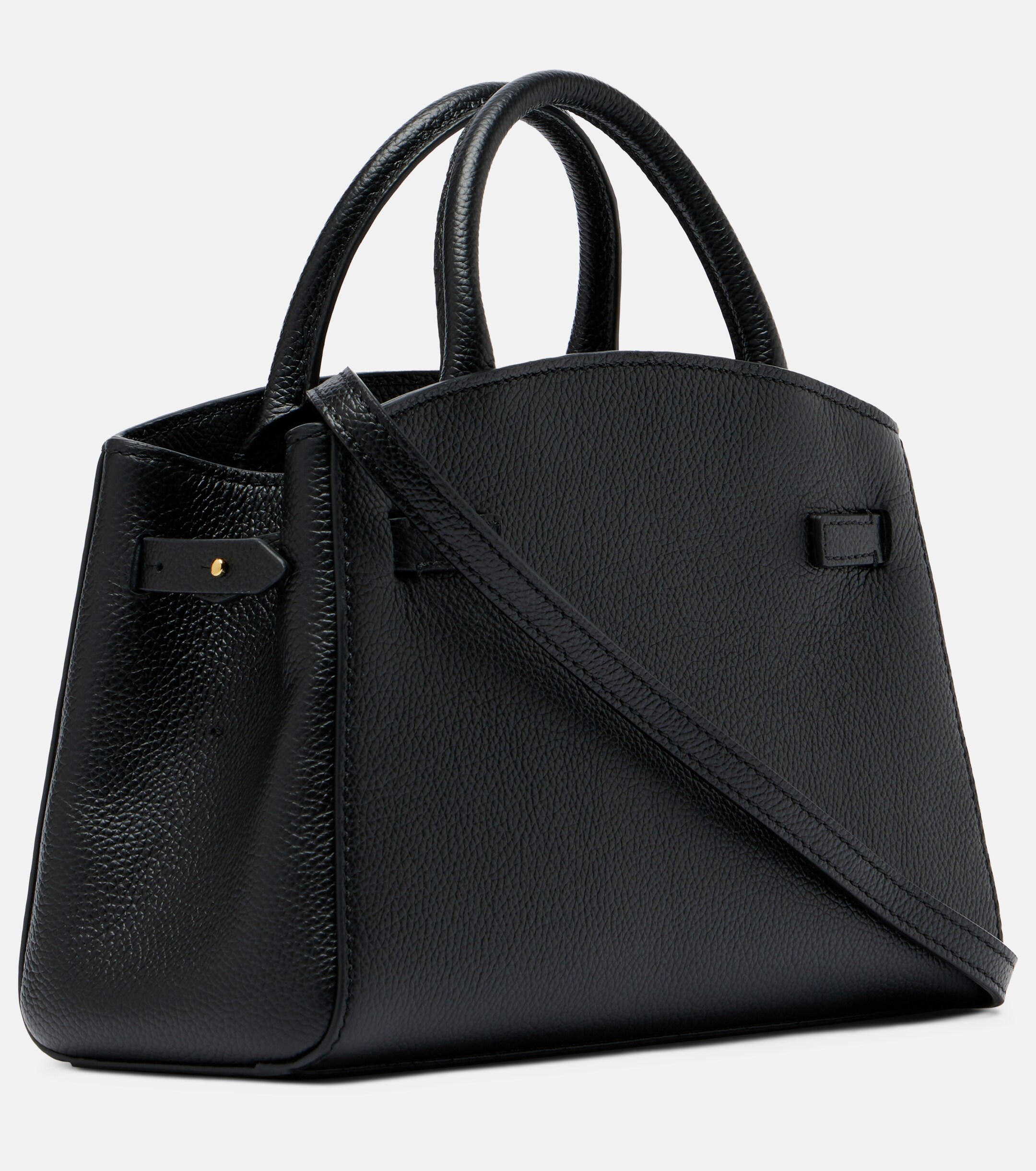 DeMellier Hudson Small leather top-handle bag thumbnail