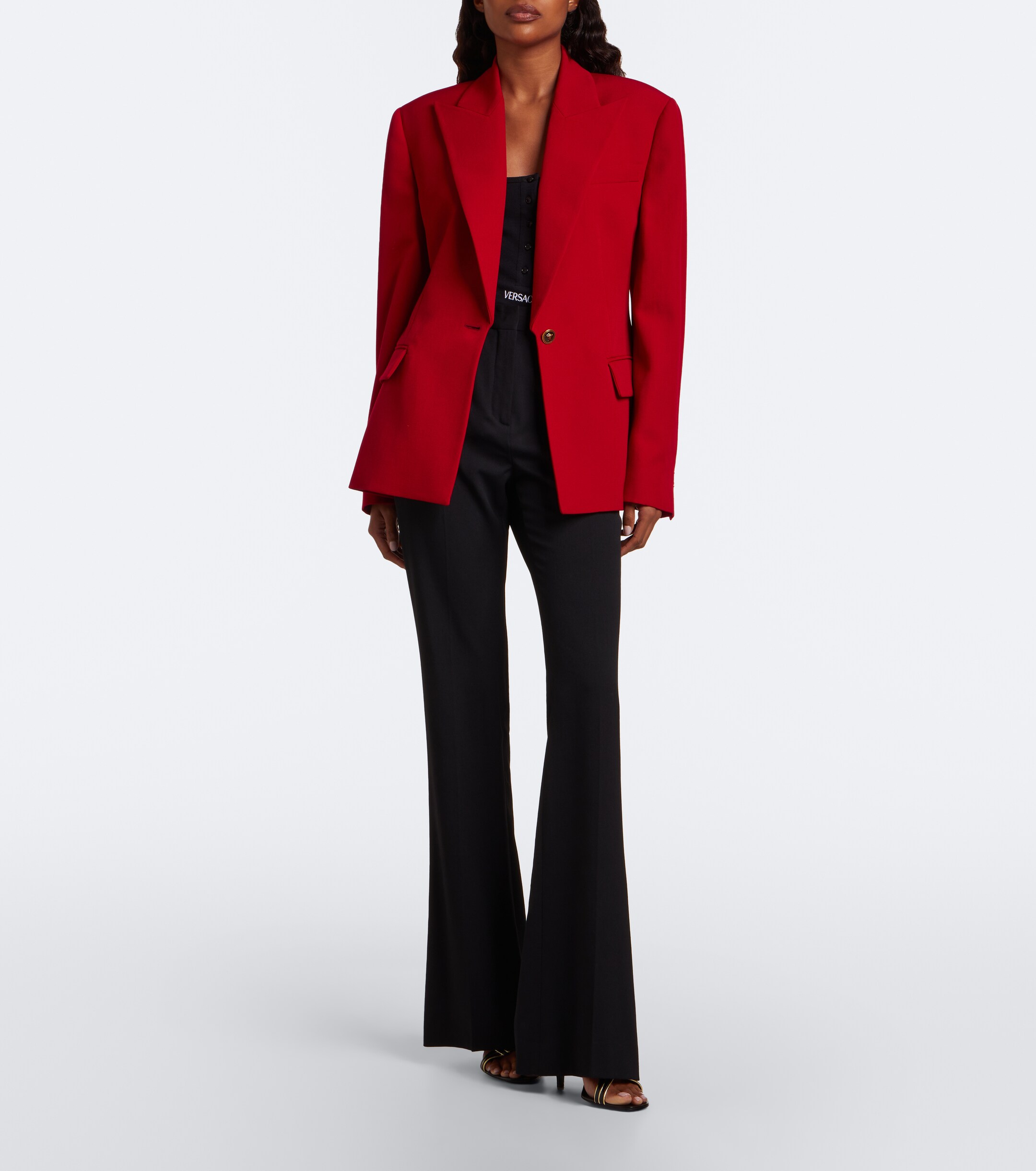 Versace Versace Medusa virgin wool blazer