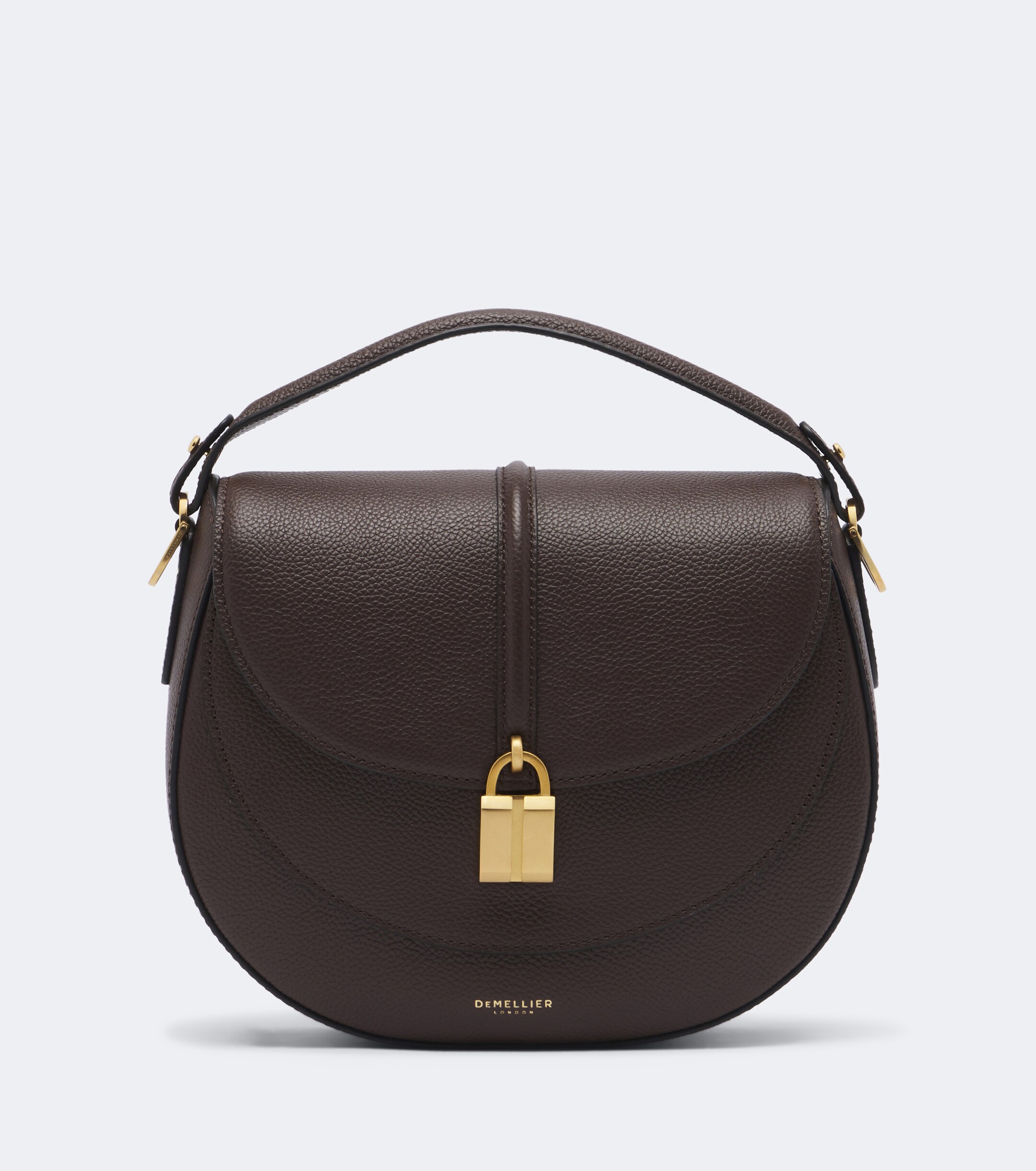 DeMellier DeMellier Siena Saddle Small leather shoulder bag