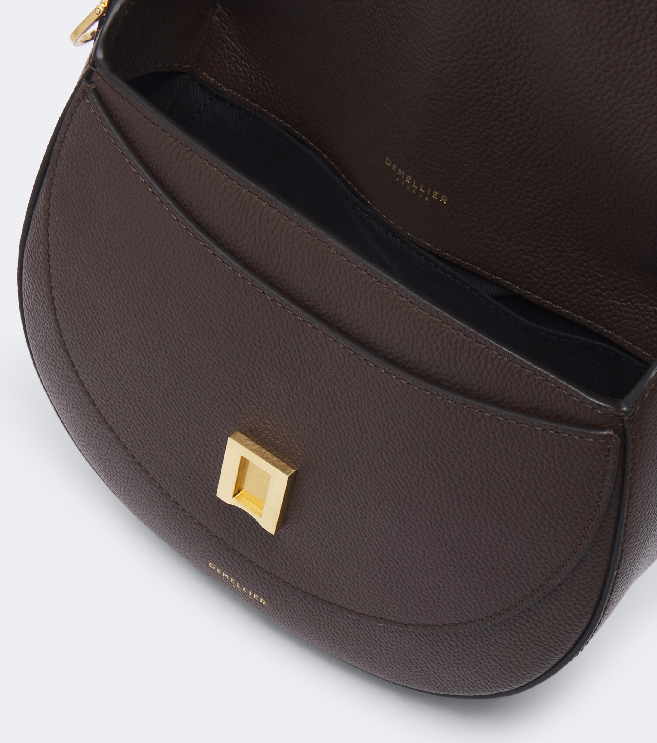 DeMellier DeMellier Siena Saddle Small leather shoulder bag
