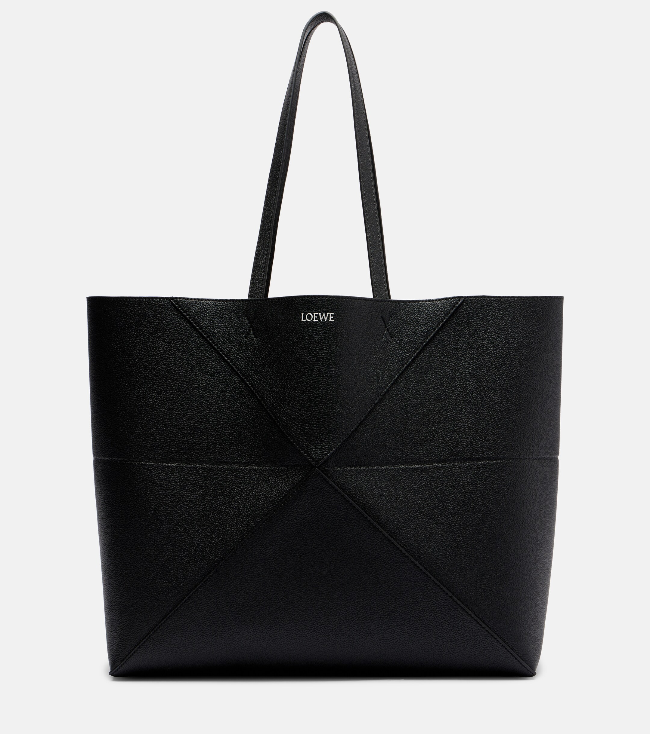 Loewe Puzzle Fold Large leather tote bag