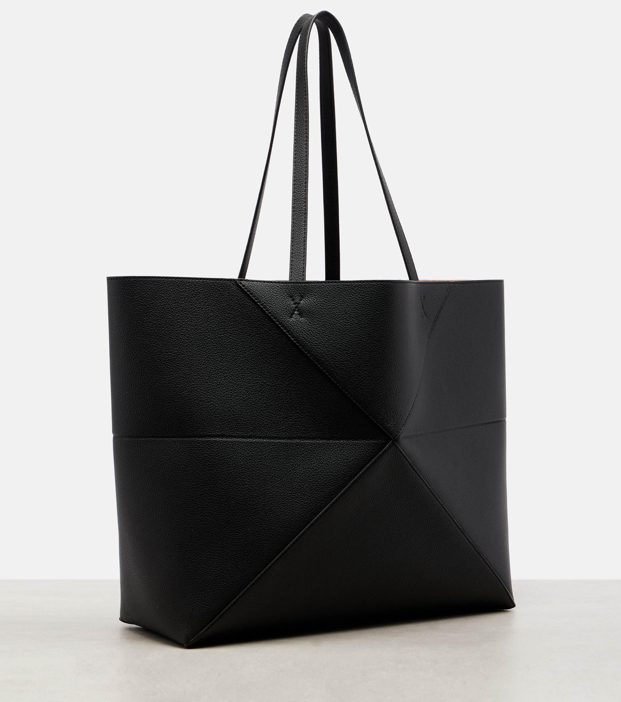 Loewe Puzzle Fold Large leather tote bag