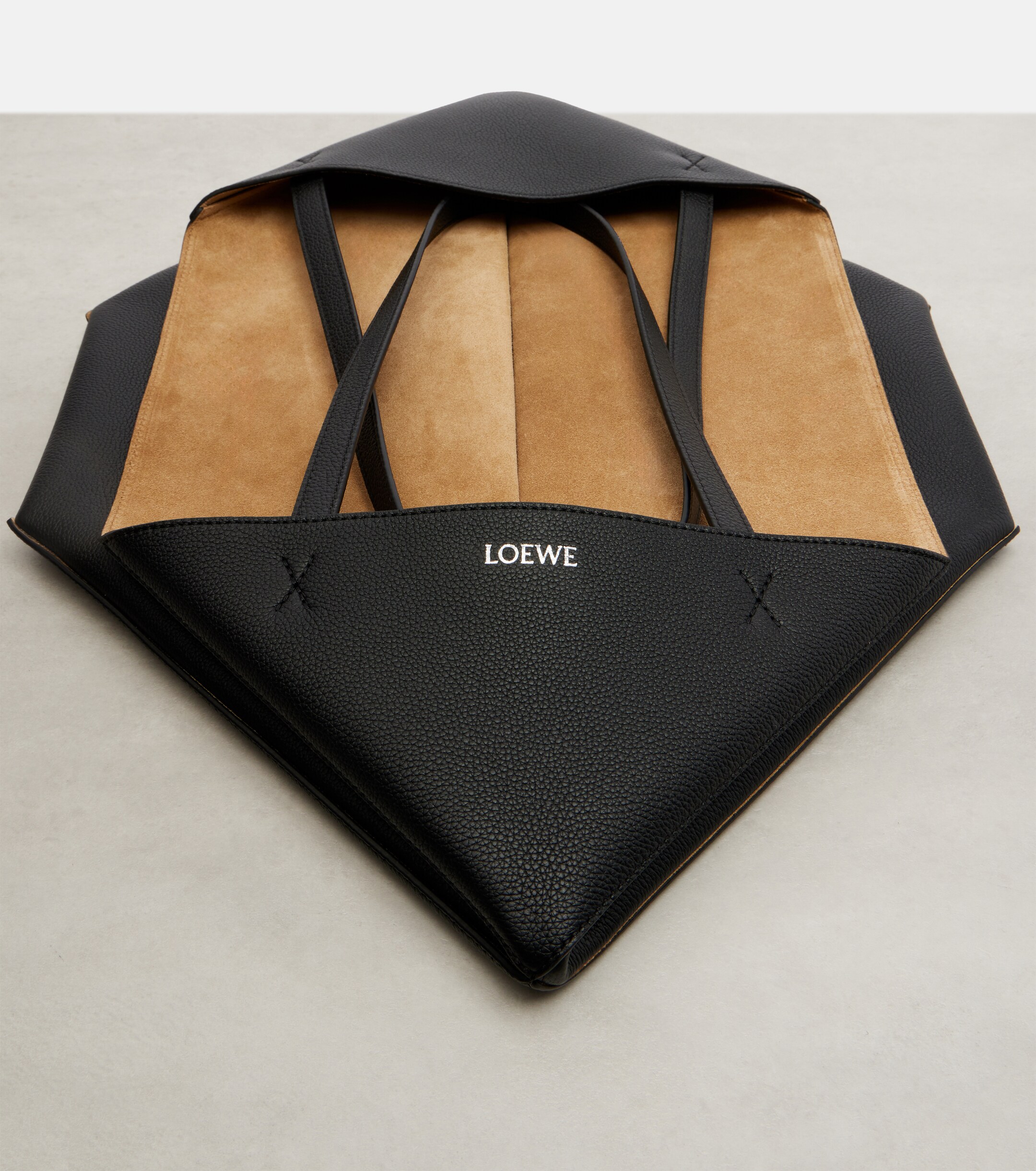 Loewe Puzzle Fold Large leather tote bag