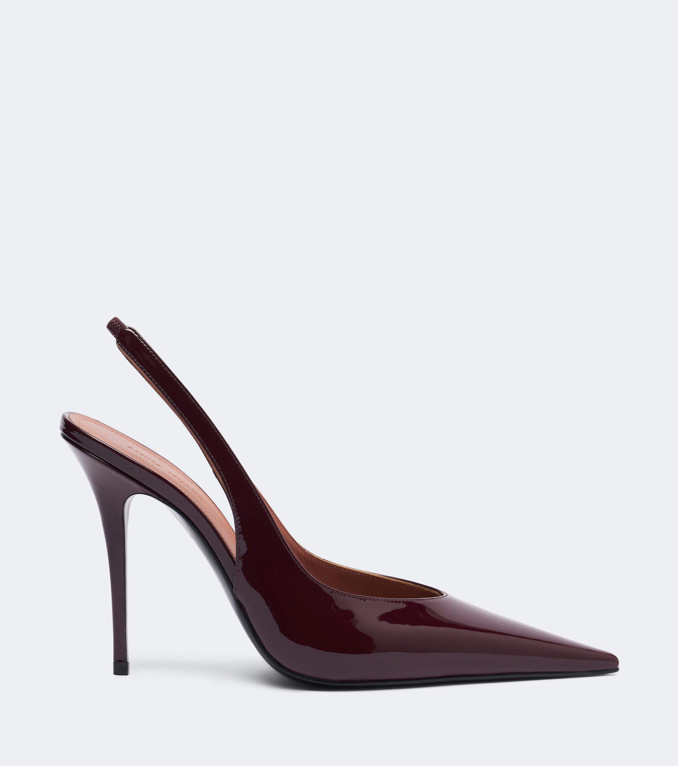 AMINA MUADDI Amina Muaddi Anok patent leather slingback pumps