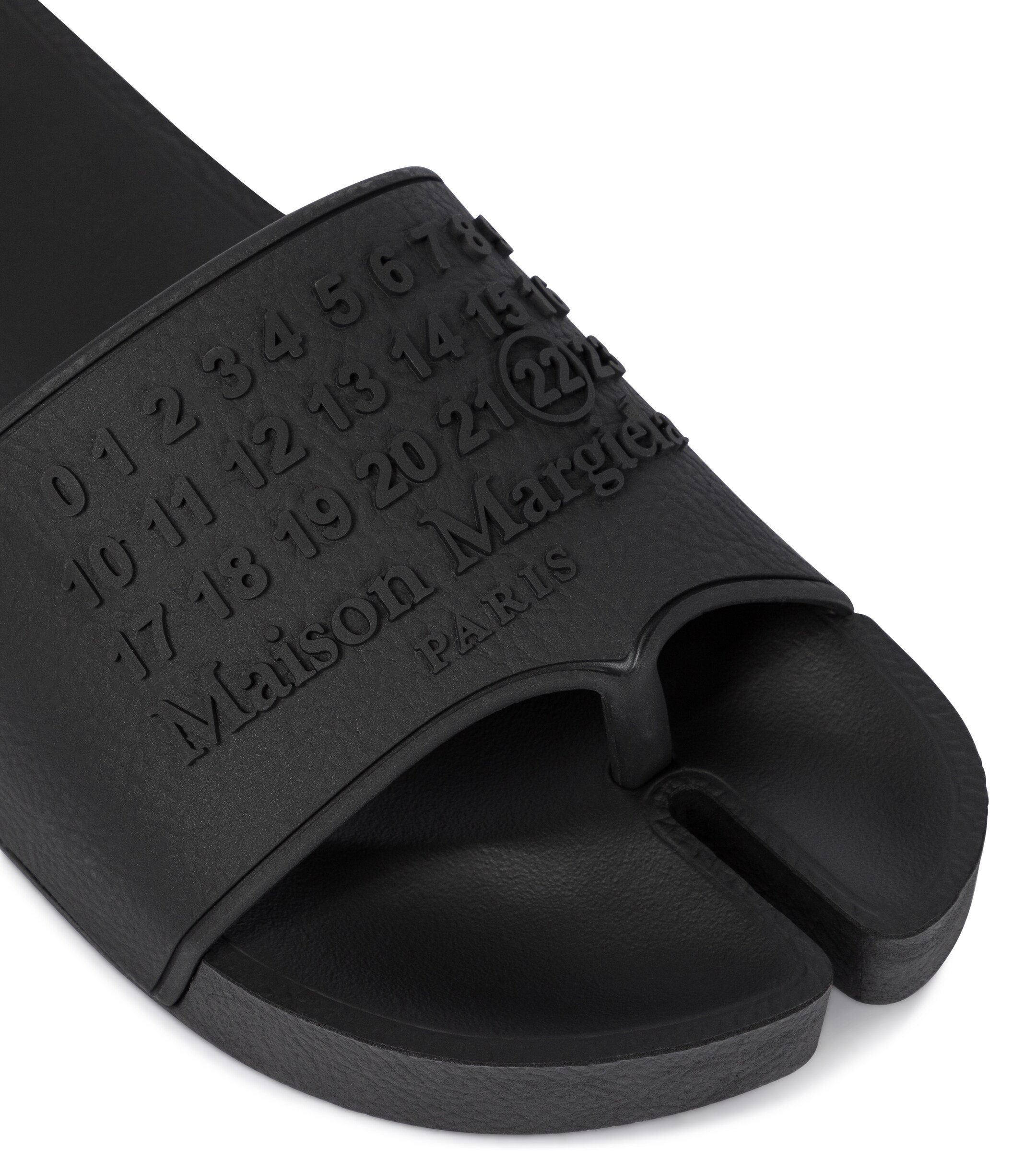 Maison Margiela Tabi rubber slides