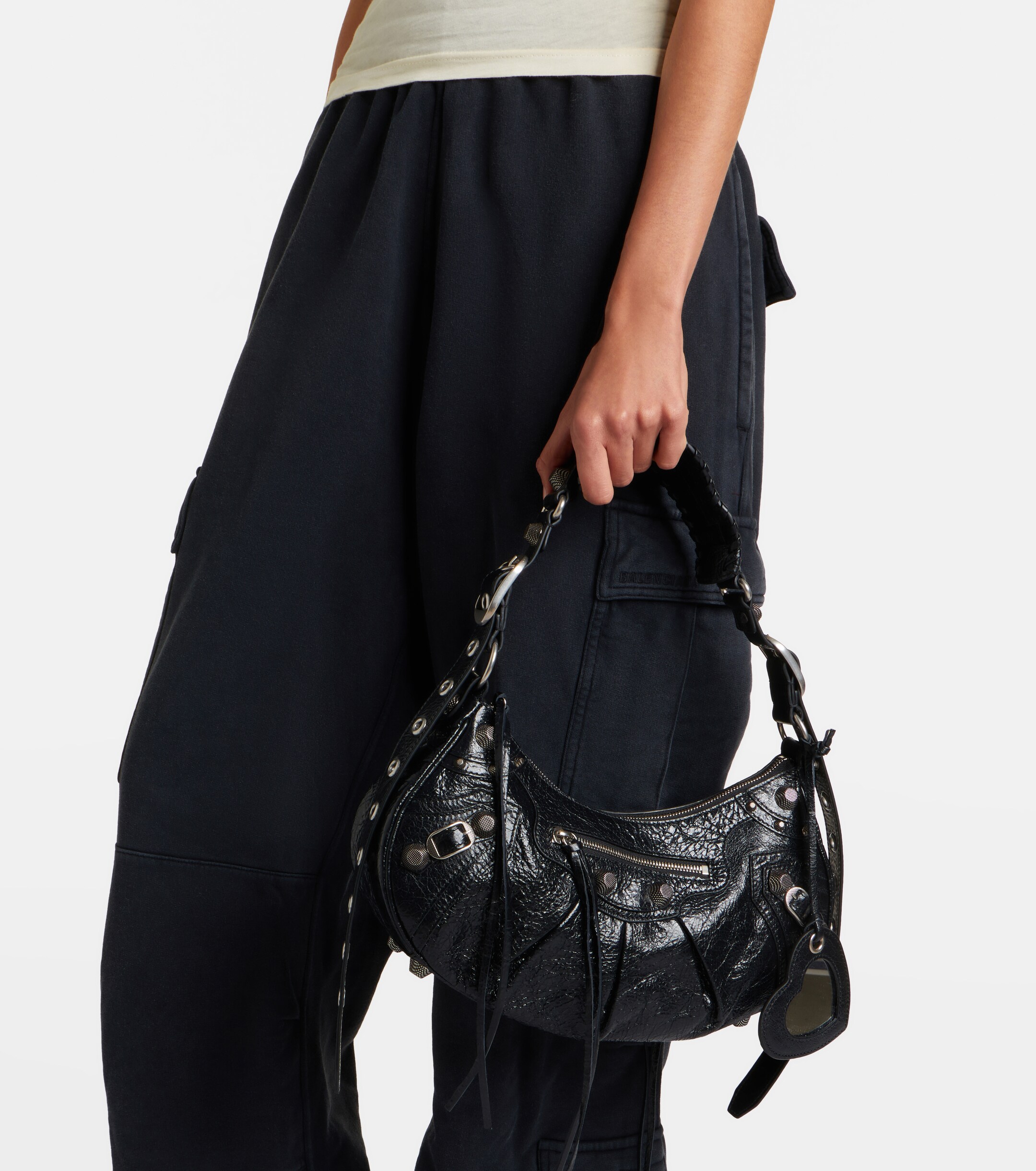 Balenciaga Le Cagole Small leather shoulder bag